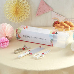 Suncraft Children's set 3 - Children's knife, children's scissors and peeler