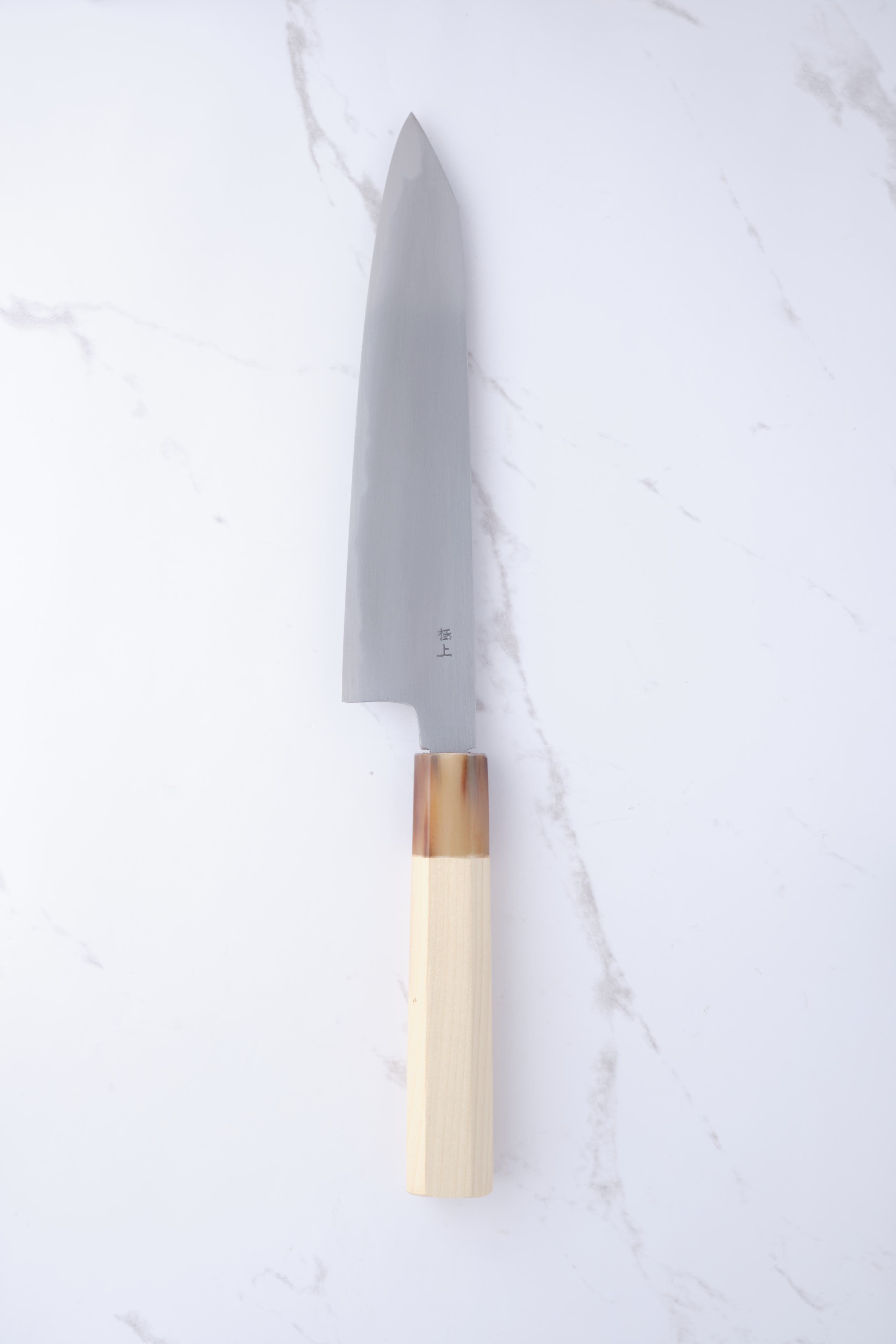 Shigehiro Kasahara 210 mm K-Tip Gyuto Weiß-2