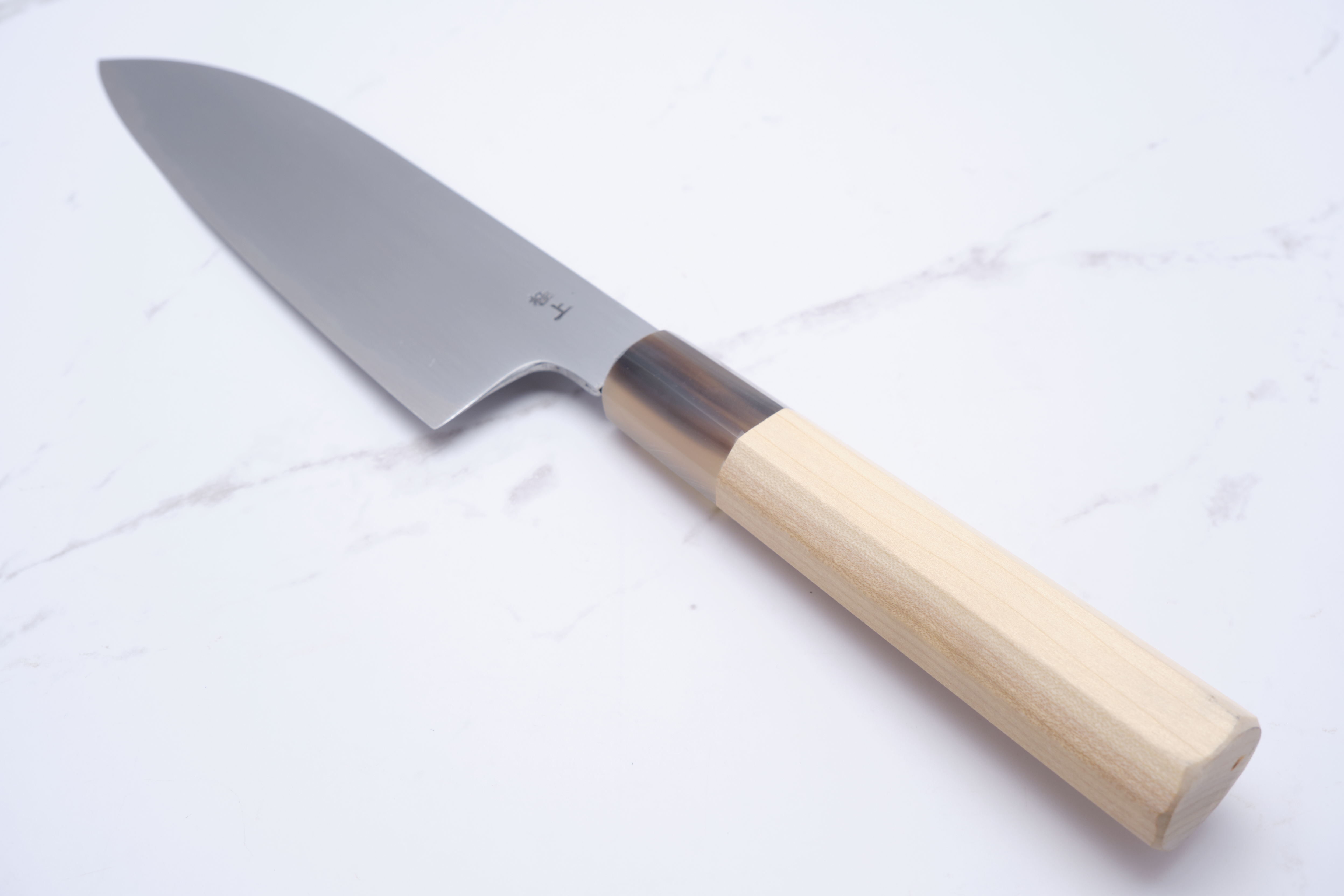 Shigehiro Kasahara 165 mm Santoku White-2