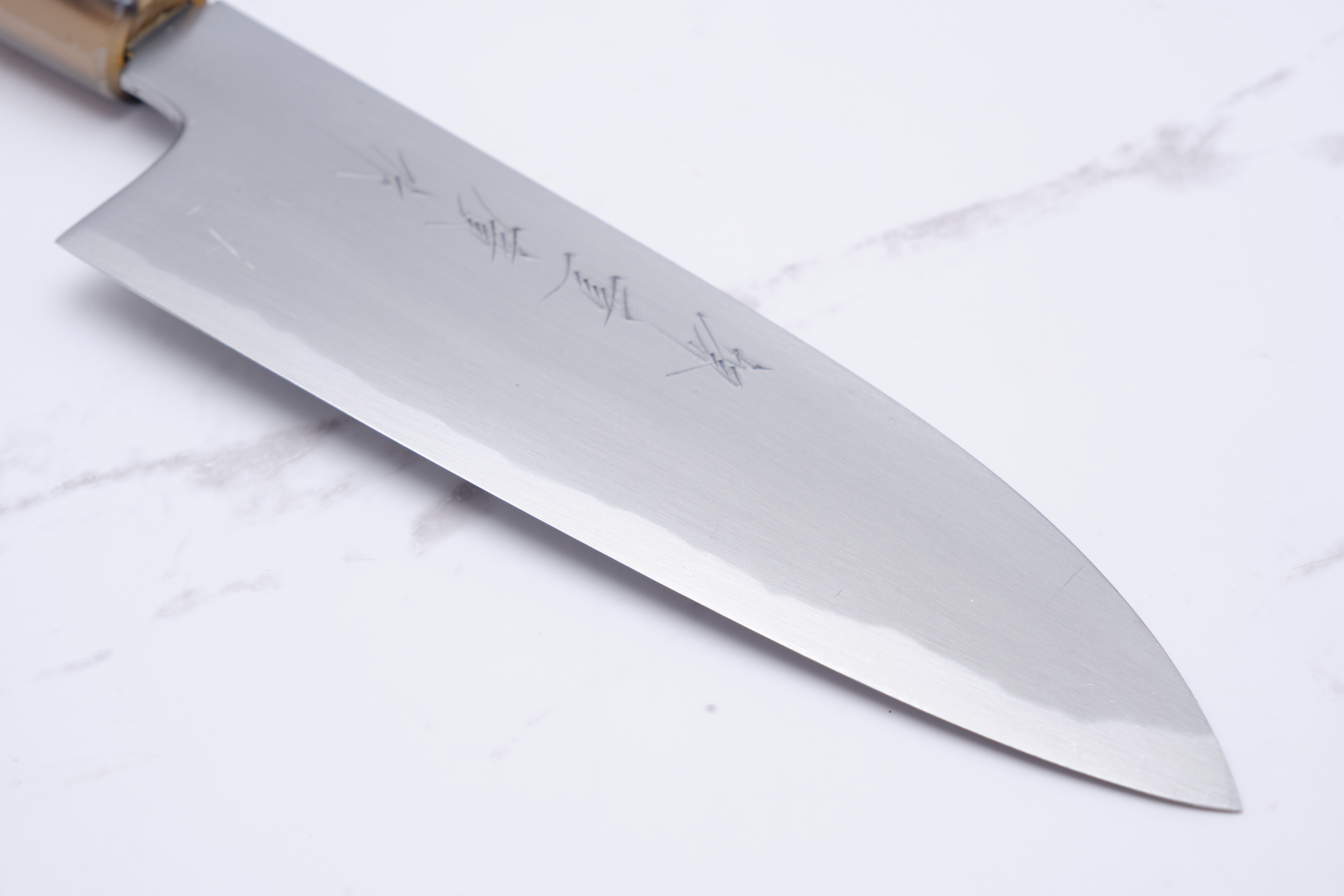 Shigehiro Kasahara 165 mm Santoku White-2