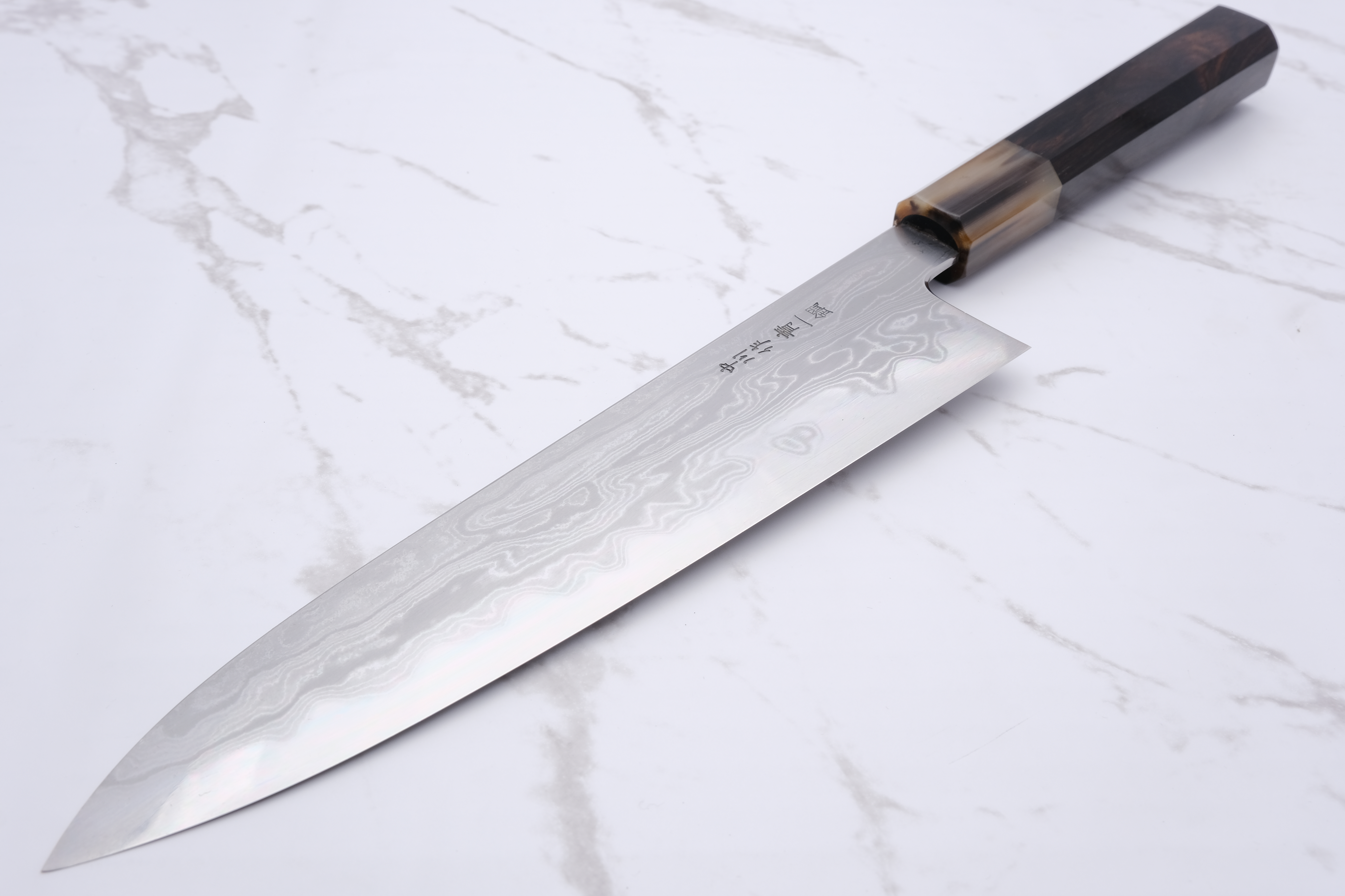 Nakagawa Satoshi X Myojin 210 mm Kokkekniv Aogami-1