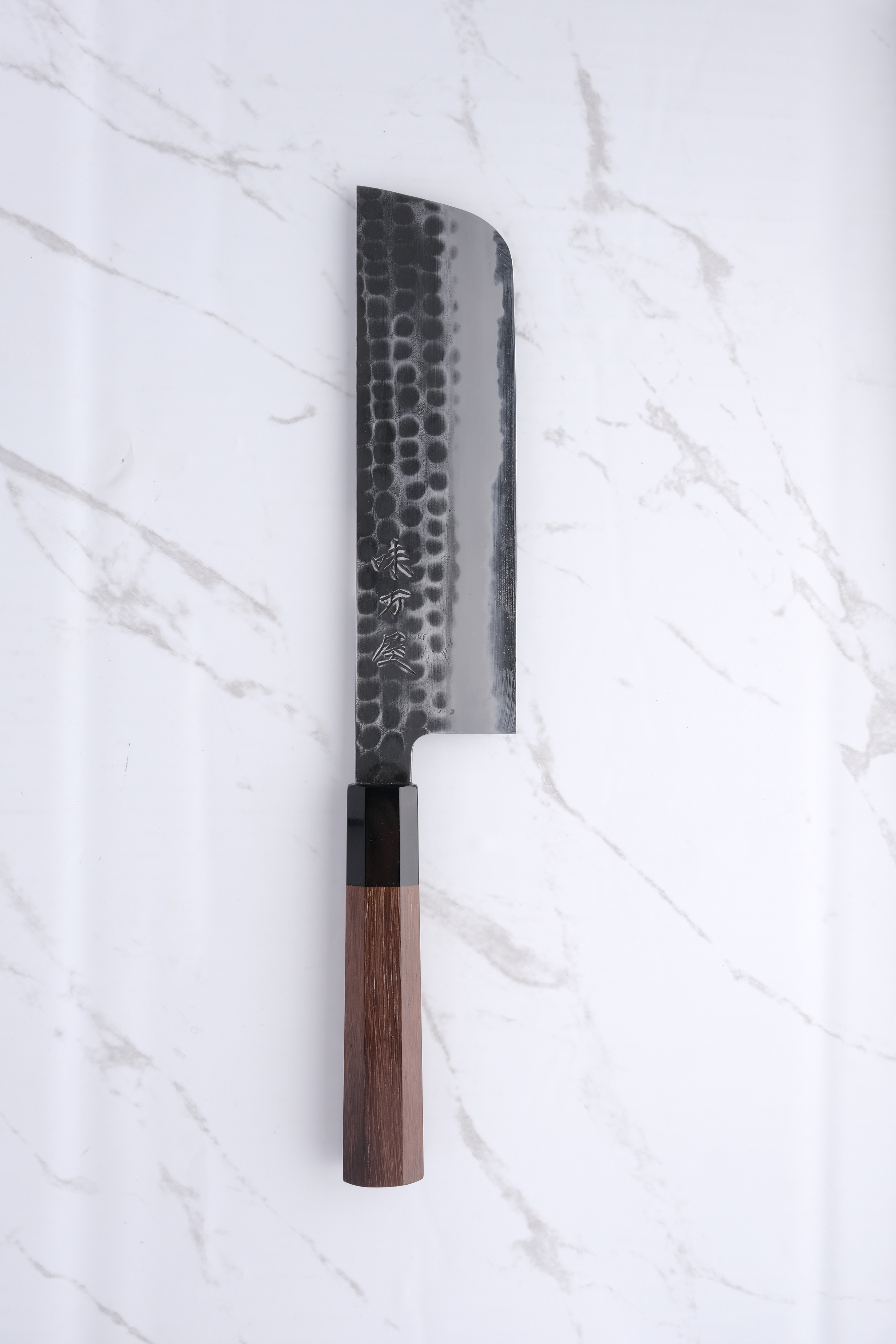 Mutsumi Hinoura Ajikataya 180 mm Nakiri - Shirogami #2