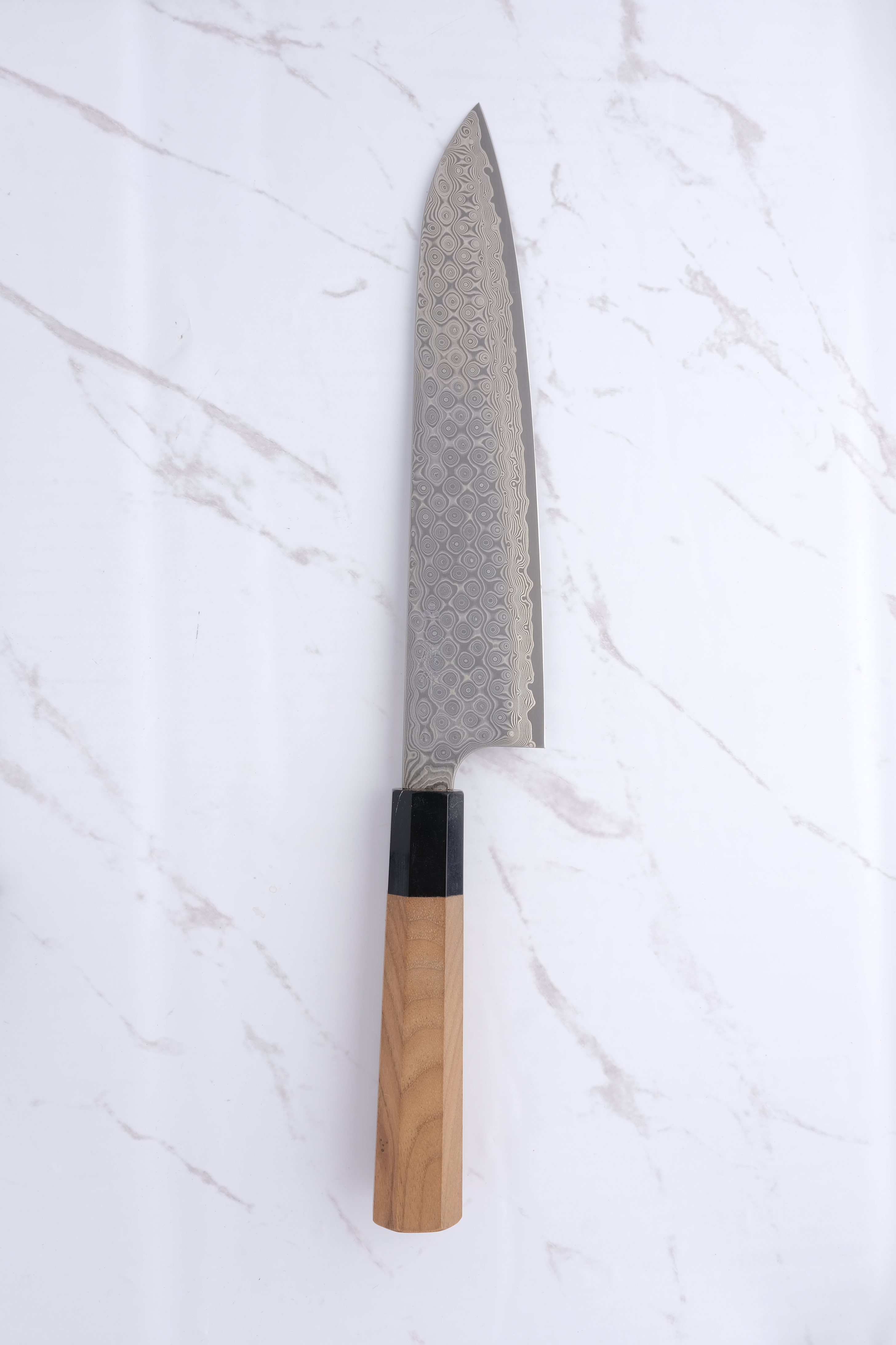 Nigara Kurozome SG2 240mm Gyuto Walnut