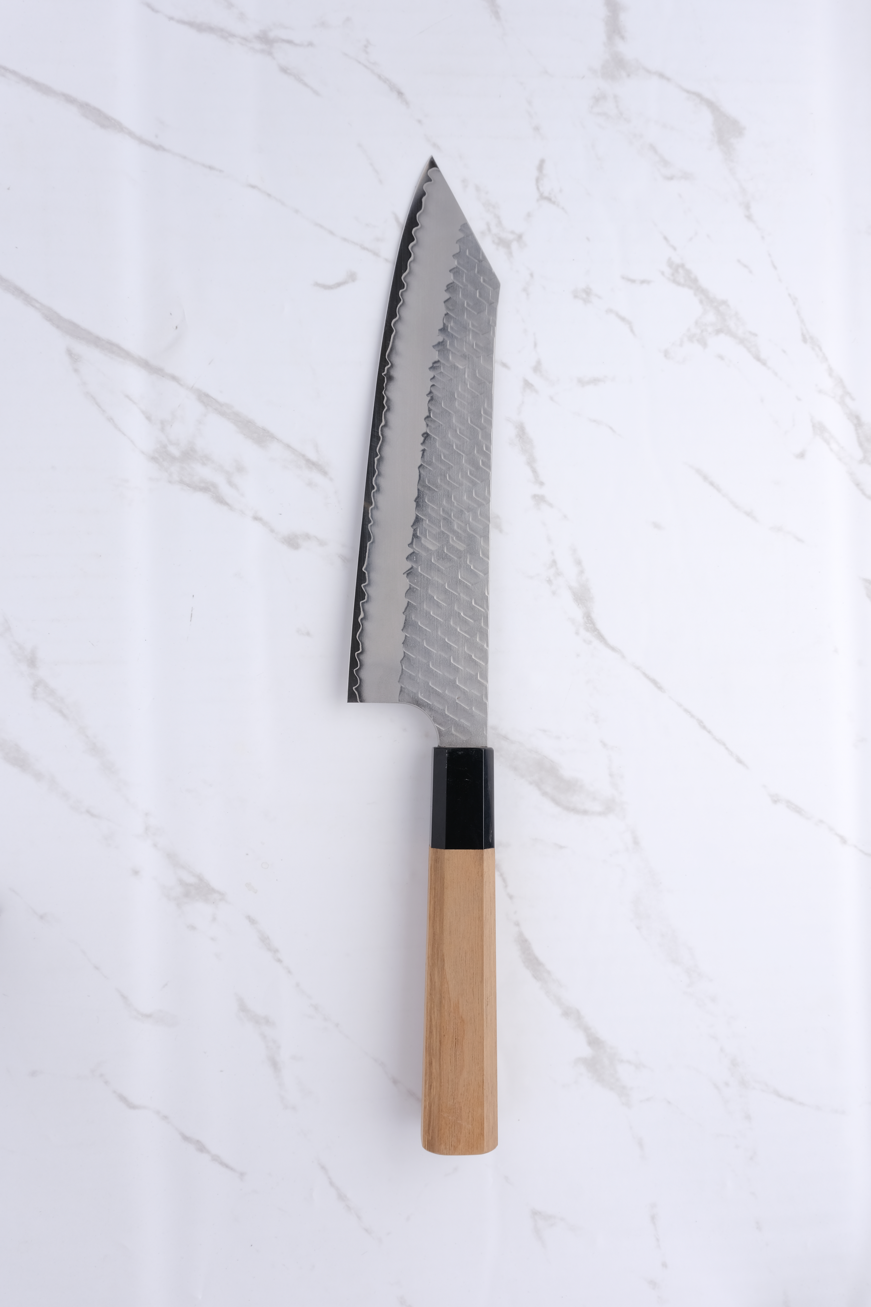 Nigara Hamono 210 mm K-Tip Gyoto SG2 Migaki Walnuss