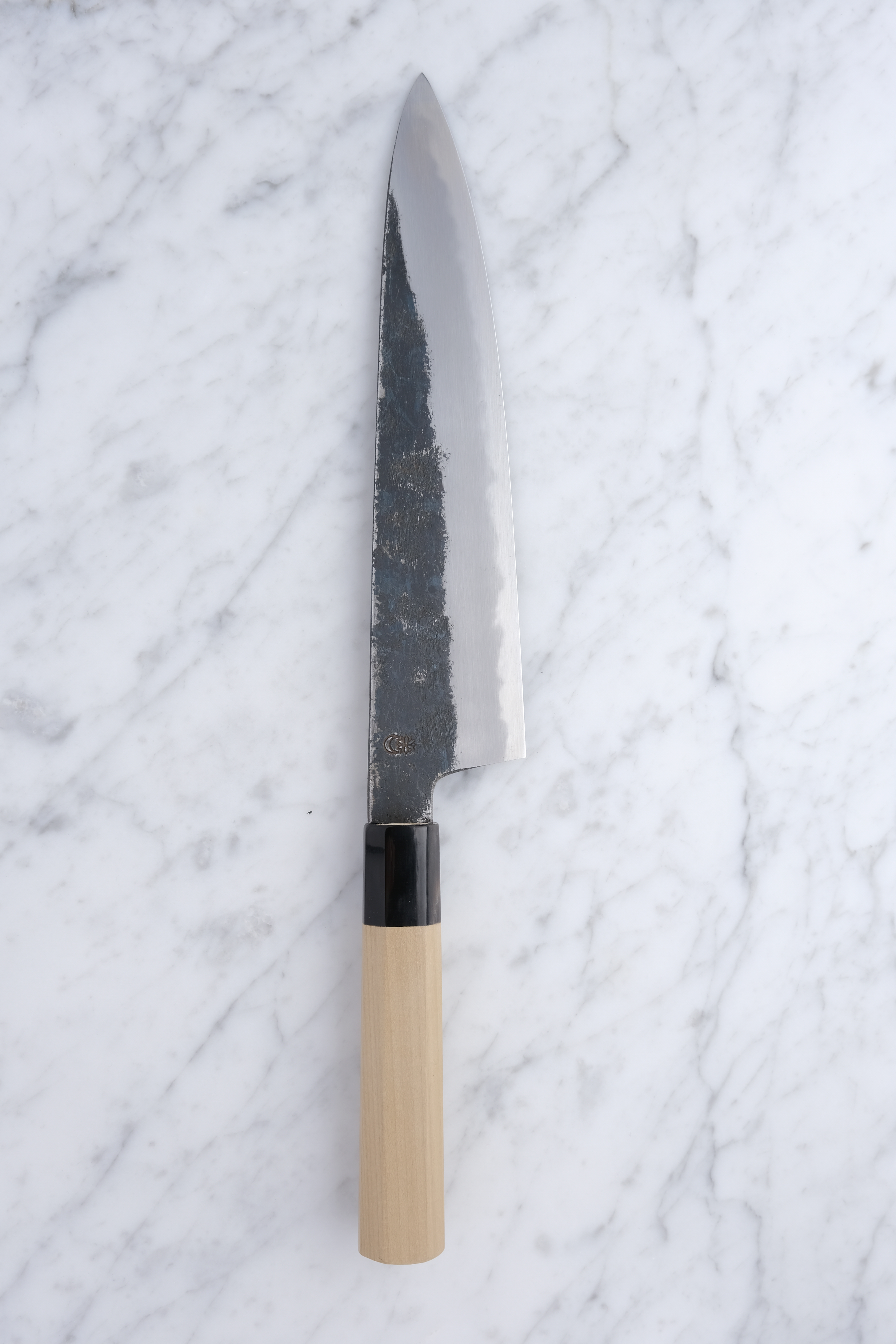 Sakai Kikumori Kikuzuki KU Weiß 2 Gyuto 240mm.