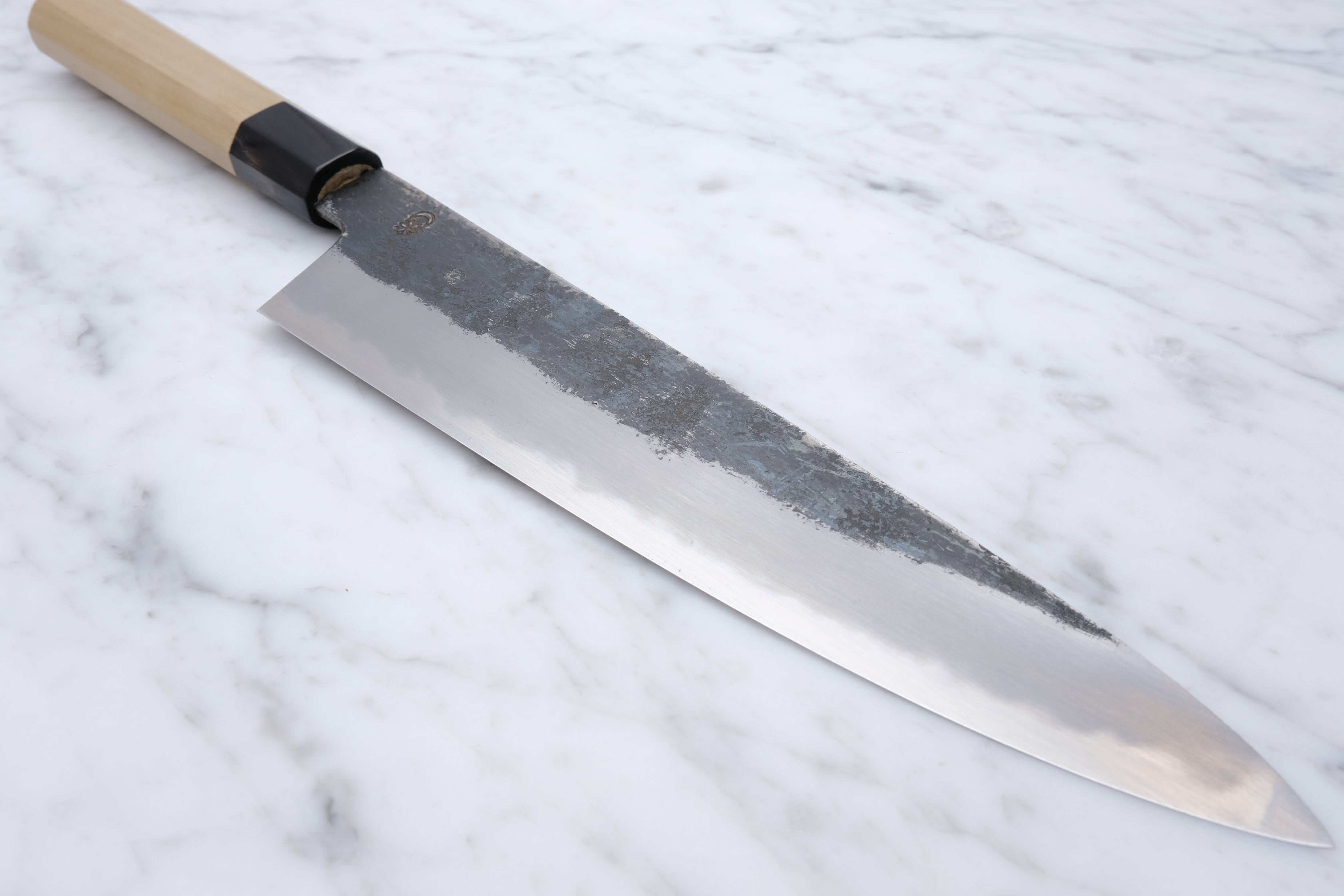 Sakai Kikumori Kikuzuki KU Weiß 2 Gyuto 240mm.