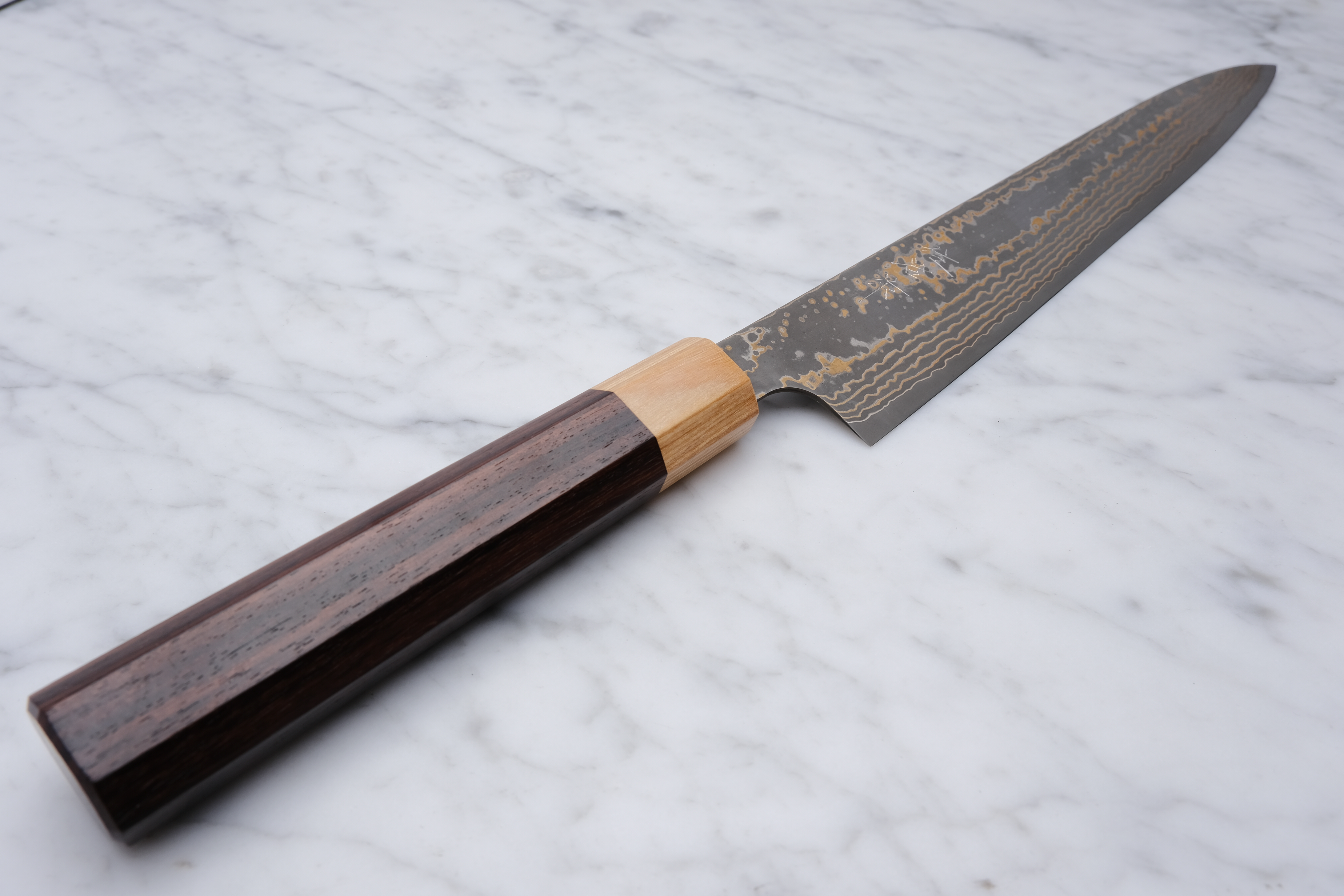 Takeshi Saji 270 mm Sujihiki VG-10 Gold