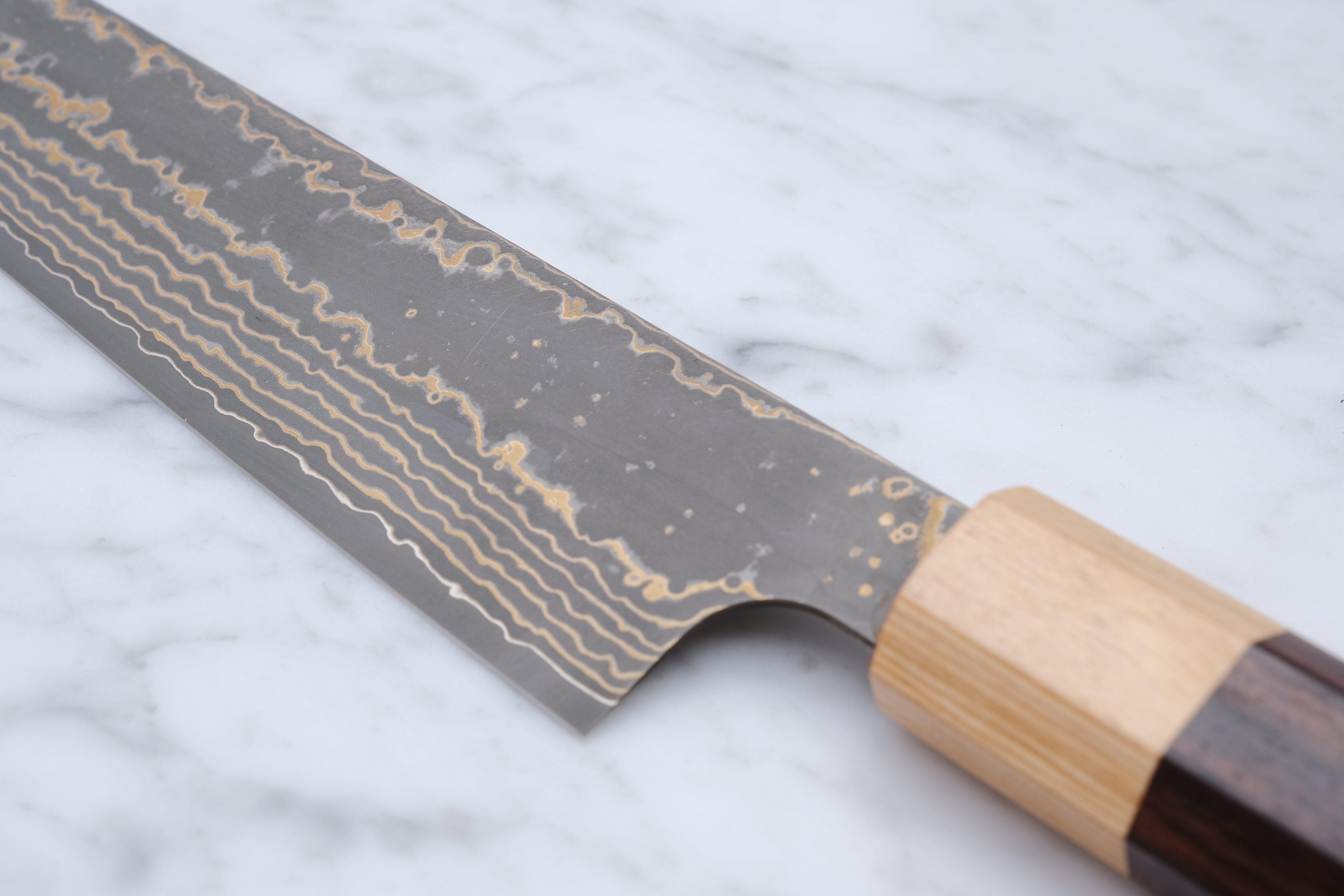 Takeshi Saji 270 mm Sujihiki VG-10 Gold