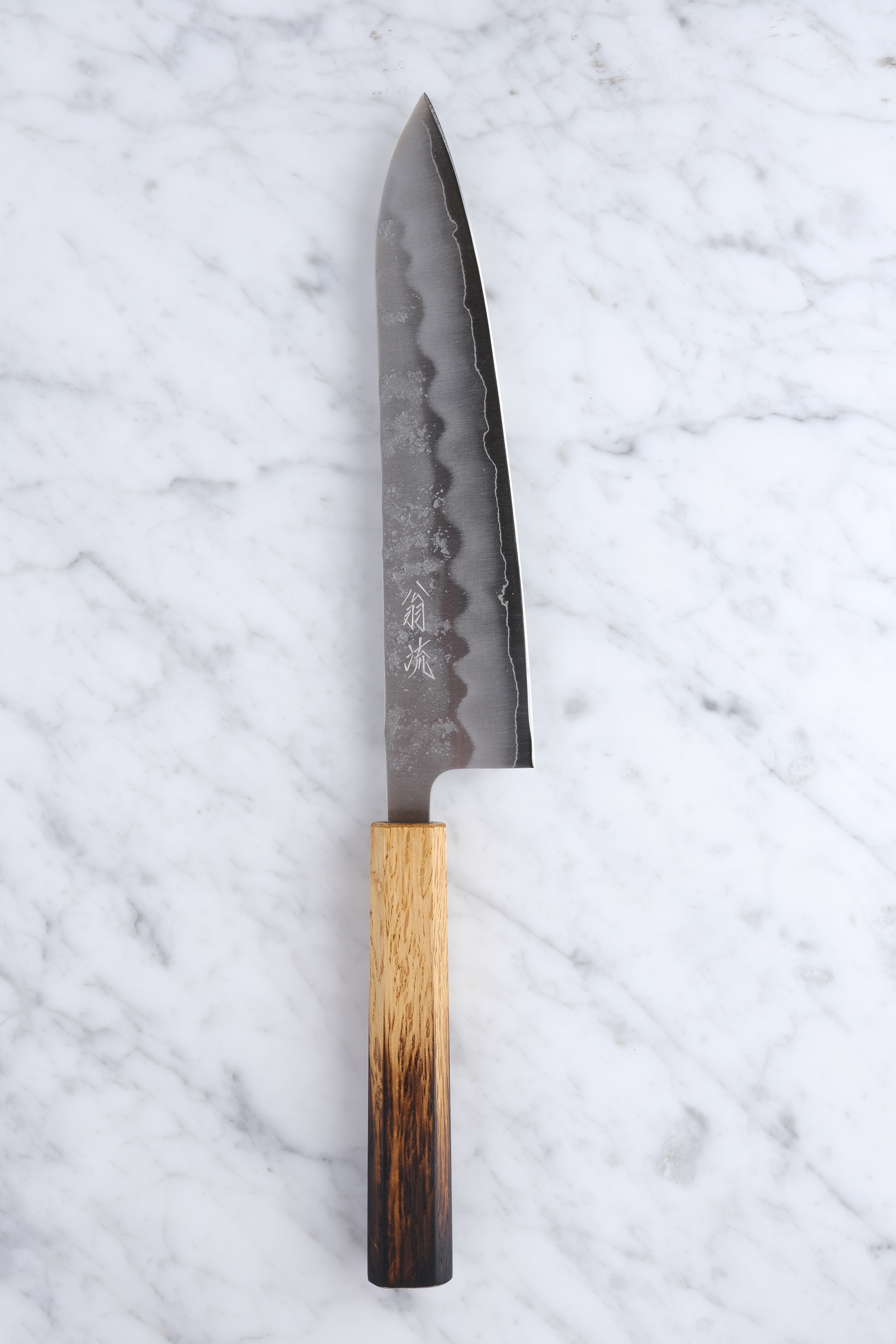 OUL Sakai Gin3 Brændt Eg - 210 mm Gyuto