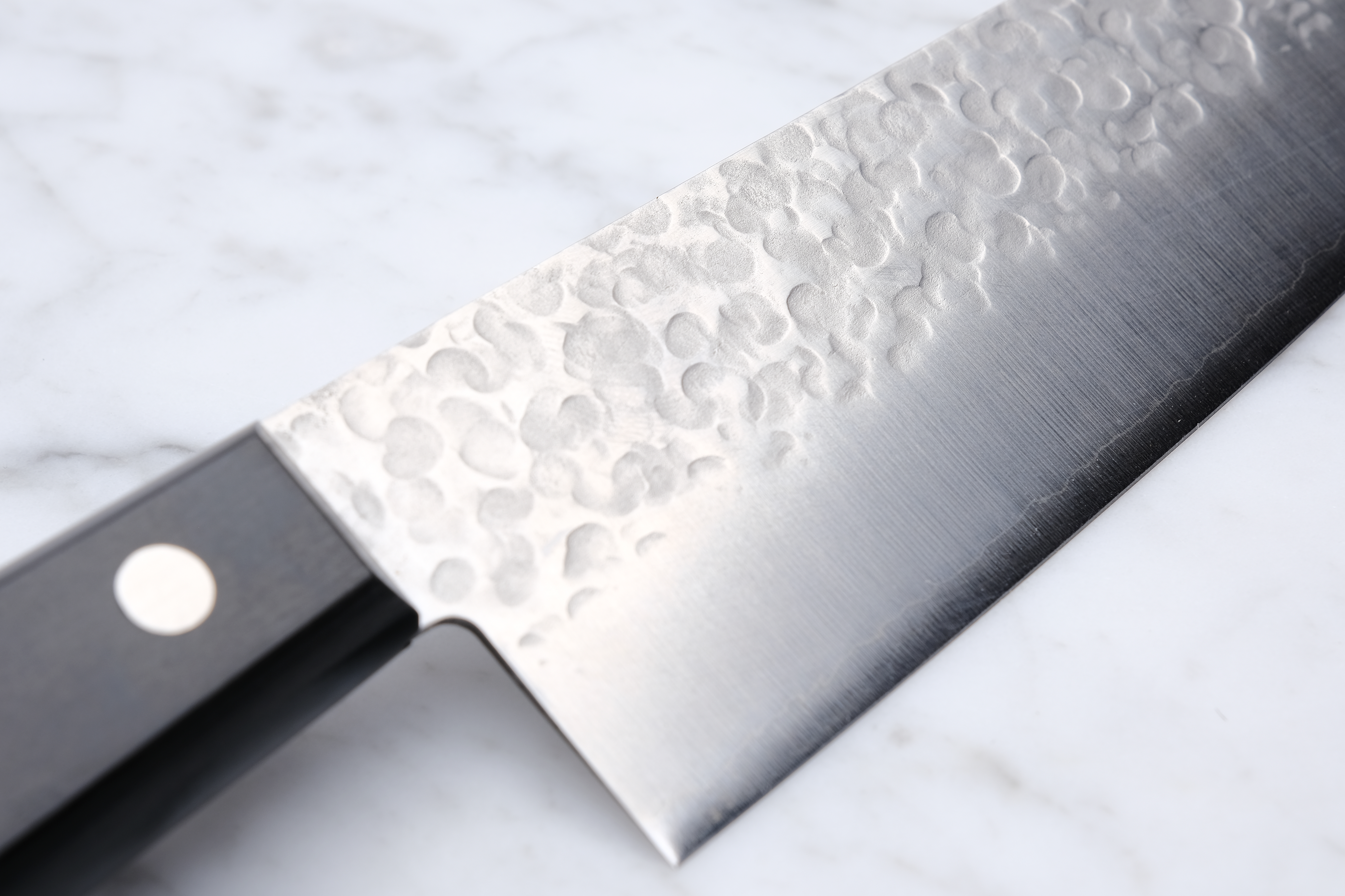 Takamura Chromax 170 mm Santoku black pakka