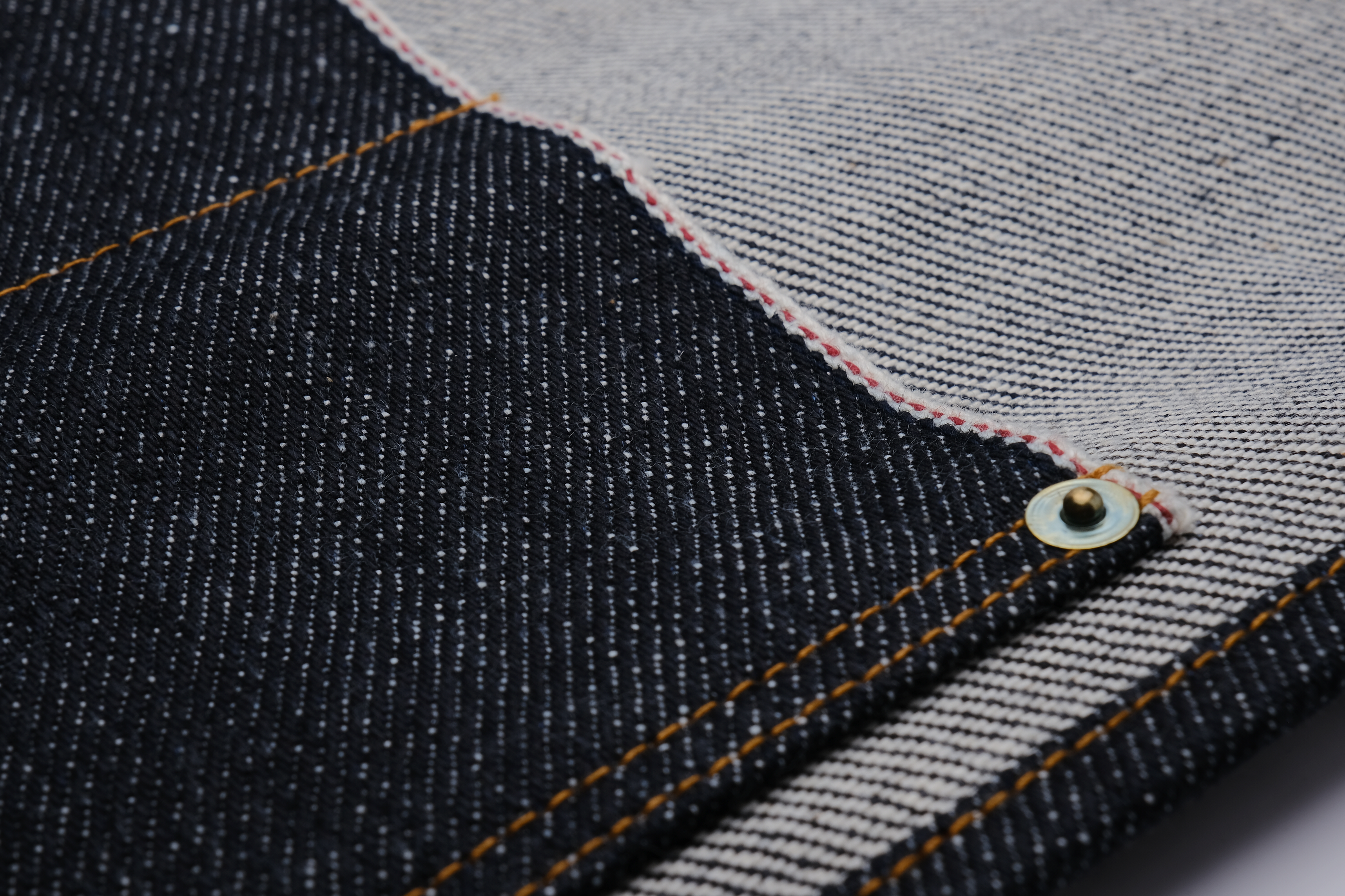 Kaneshige Denim Knife Roll Small