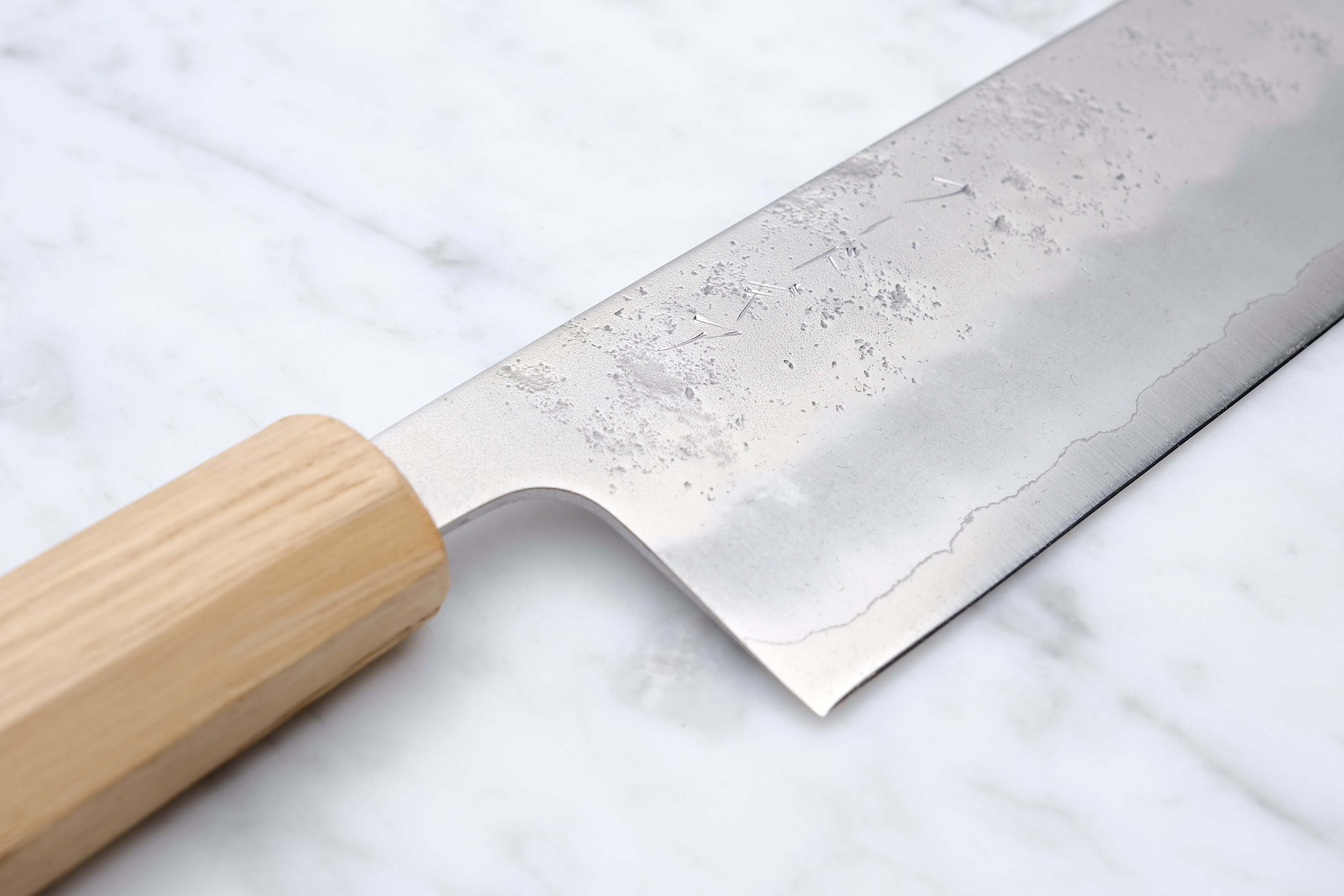 Foodgear Hamono Nakiri 165mm Gin3 - Kastanje