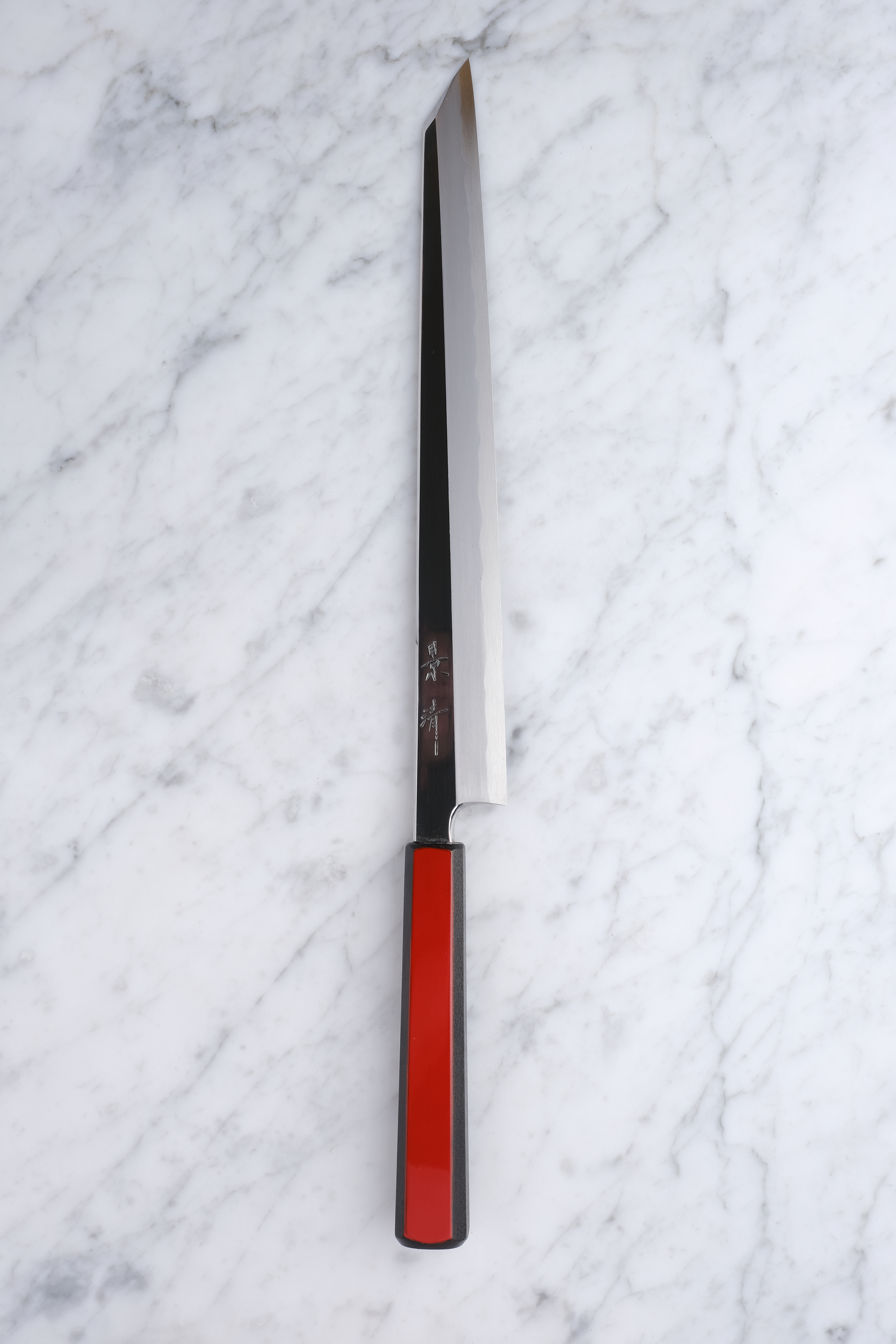 Kagekiyo White#1 Mirror Finish Urushi - 300 mm Kiritsuke Yanagiba