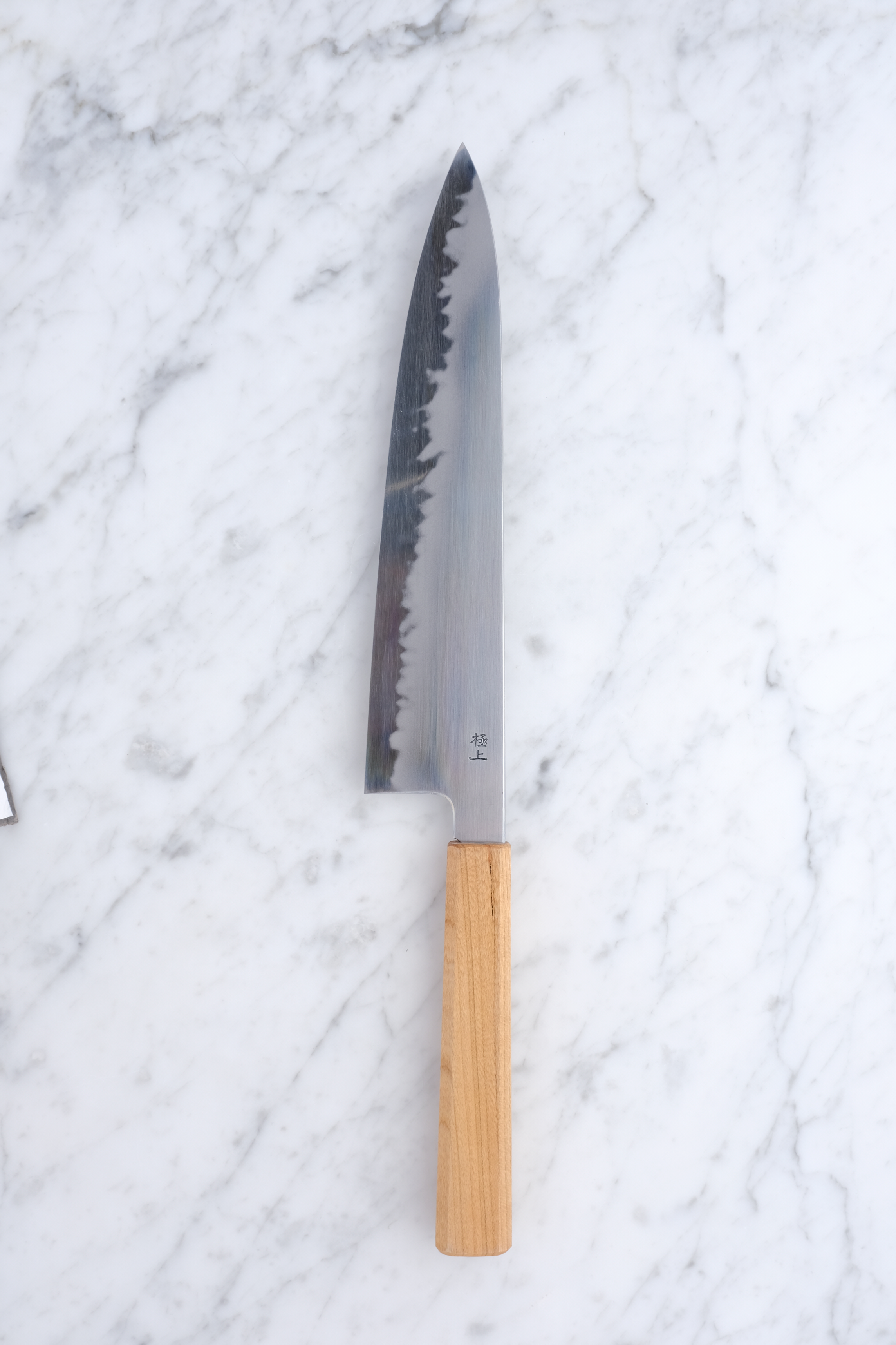 Kagekiyo - White #2 240 mm Gyuto - Sakura handle