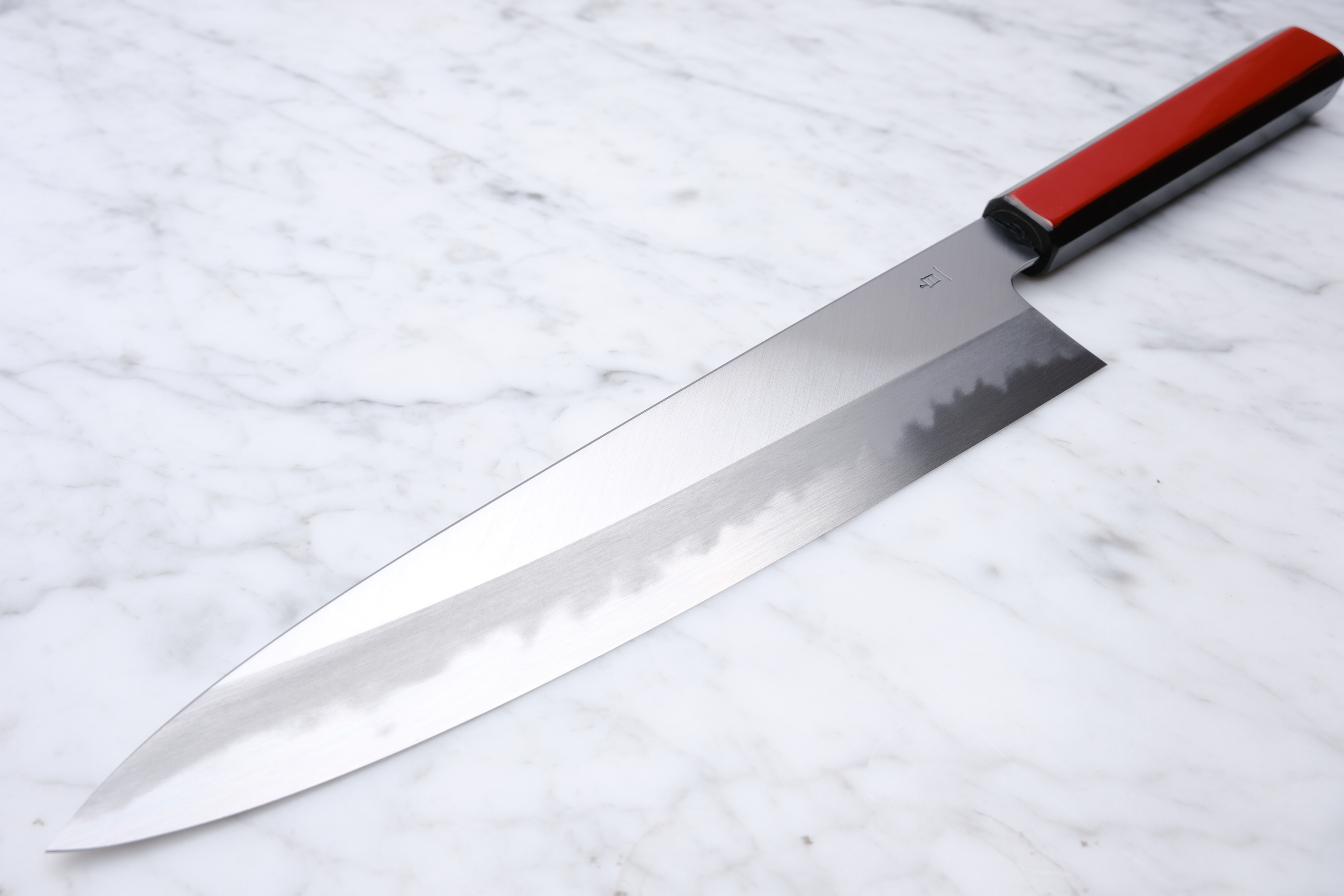 Kagekiyo - White #1 240mm Gyuto - Akaro Handle