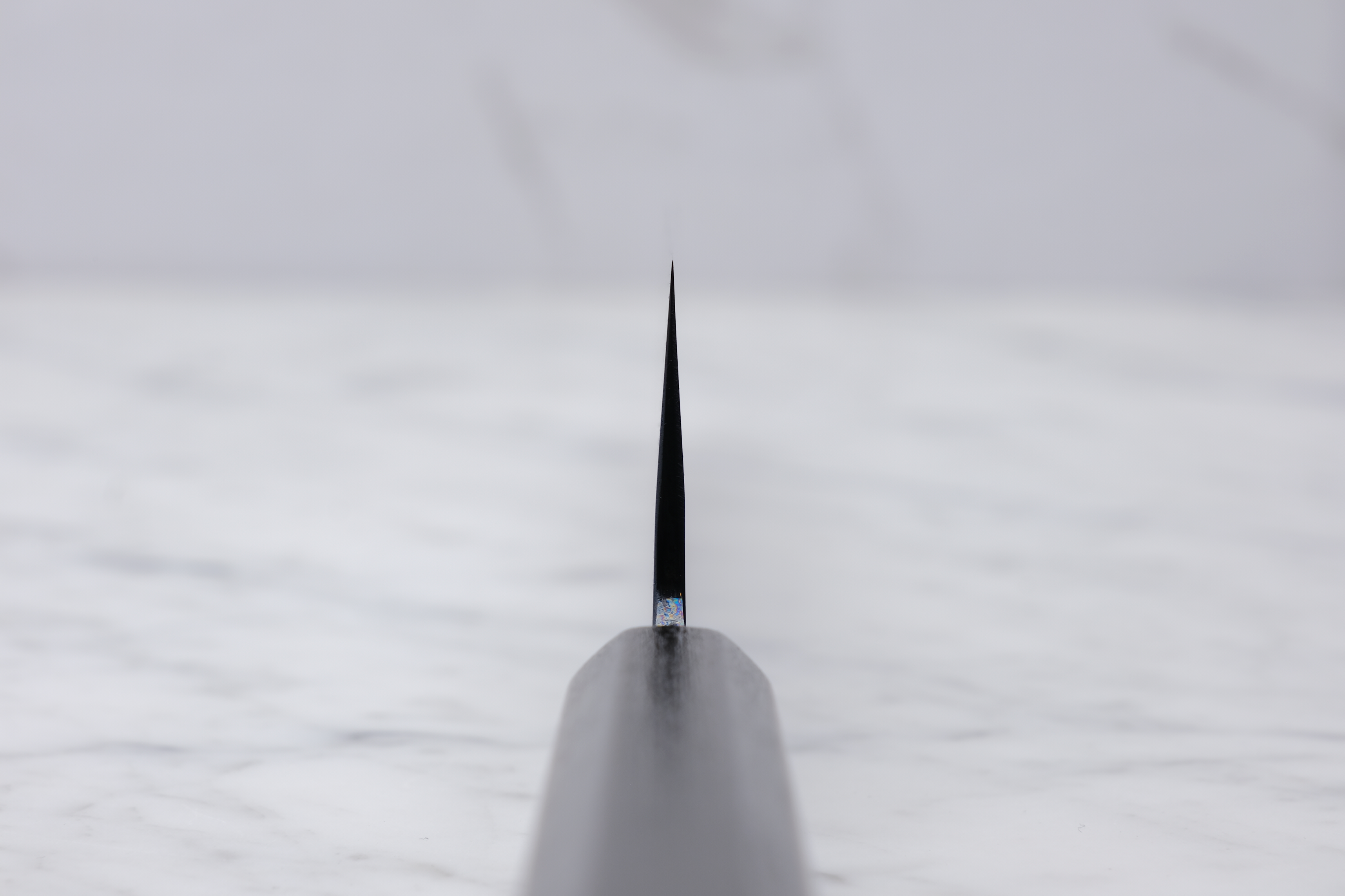 Kagekiyo - Blue #1 Black Damascus 240mm Gyuto - Akaro Handle