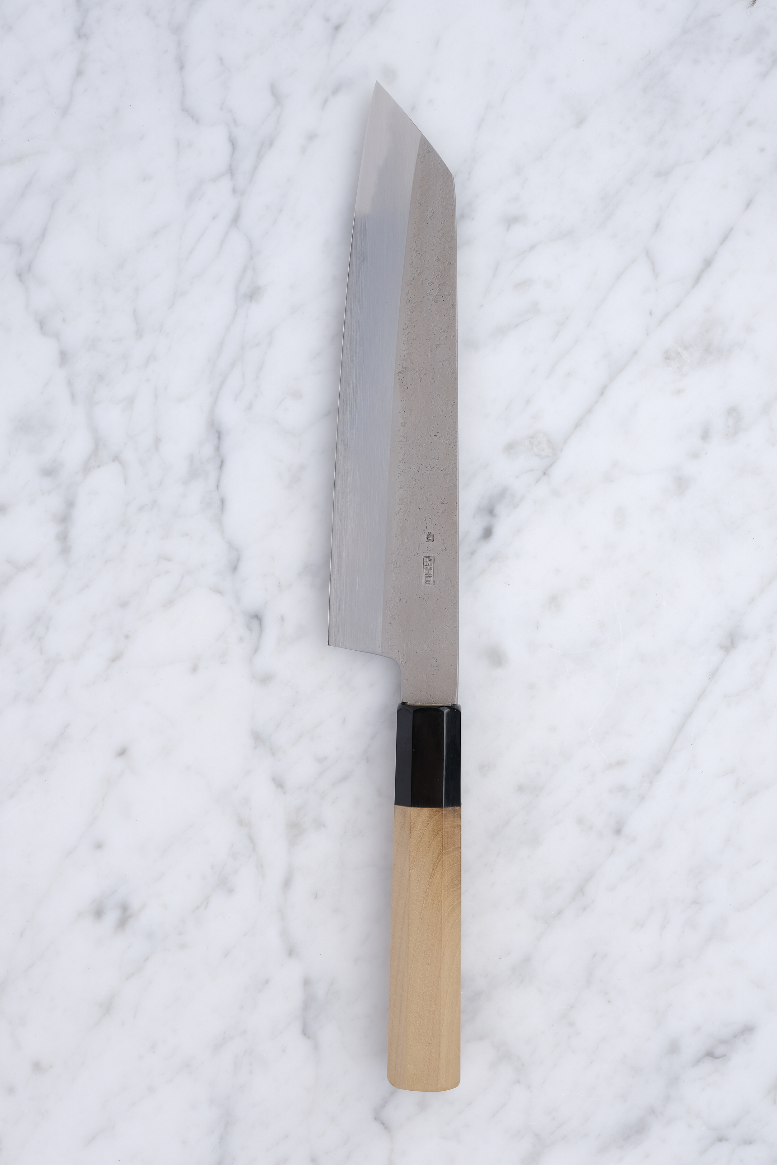 Sakai Kikumori Kikuzuki RIN Shirogami #2 - 210 mm Kiritsuke Gyuto