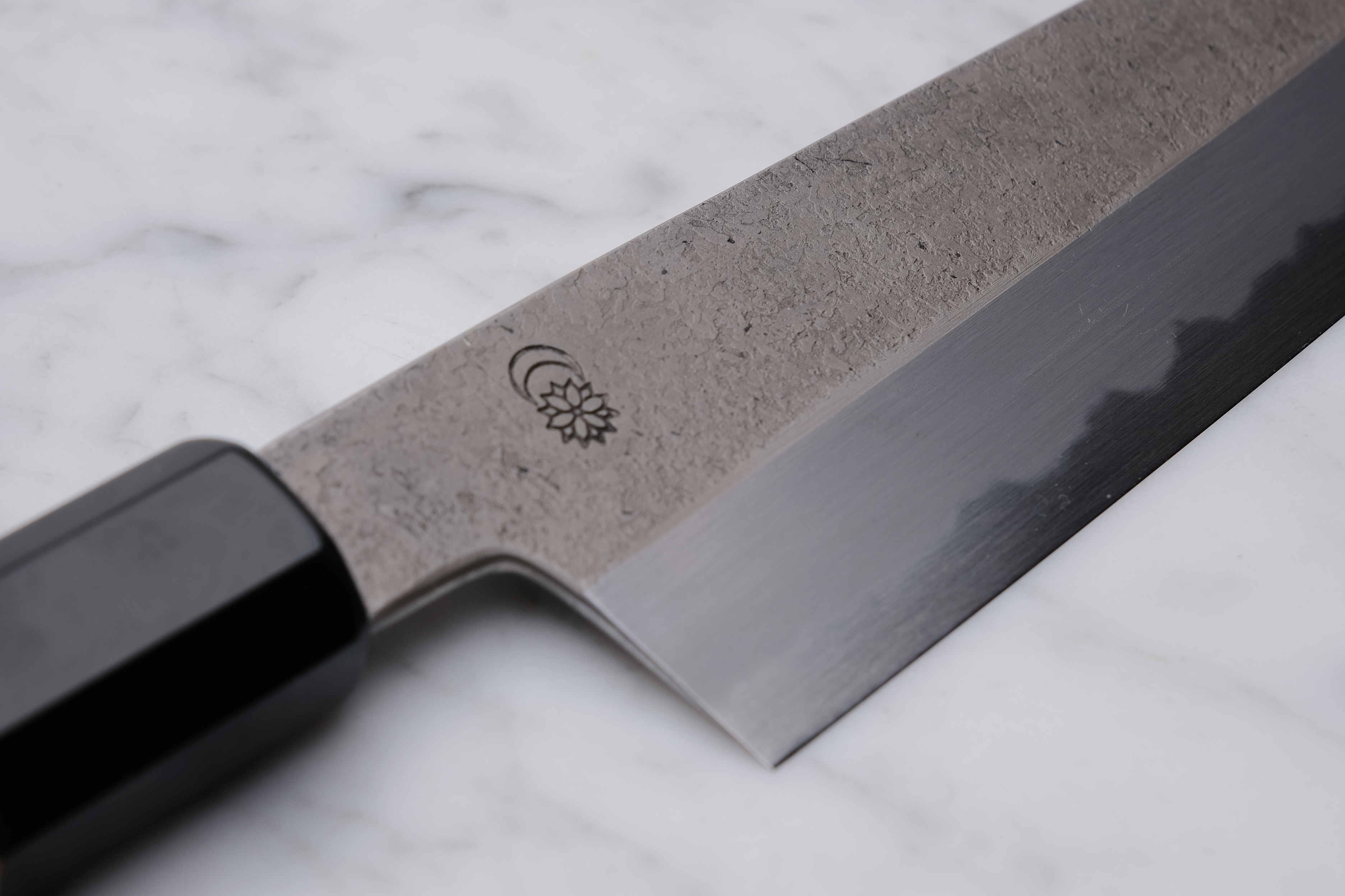 Sakai Kikumori Kikuzuki RIN Shirogami #2 - 180 mm Bunka