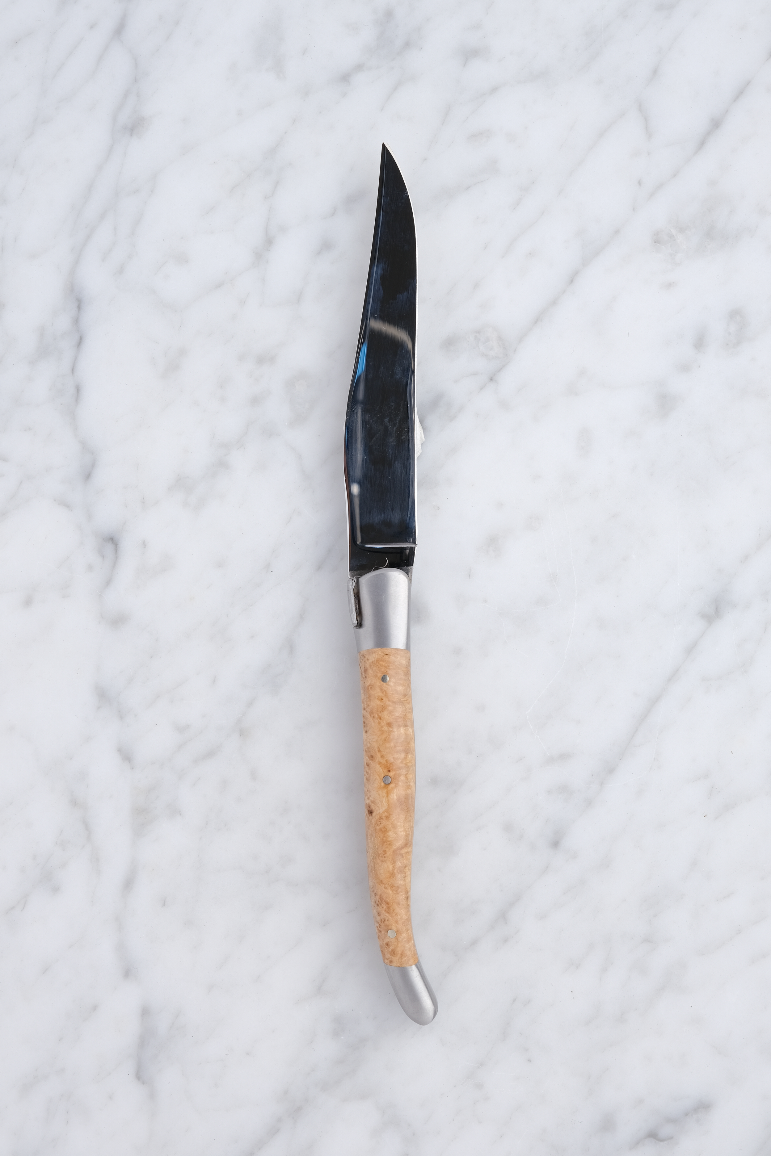 Steak Knife - Black Ash Knot