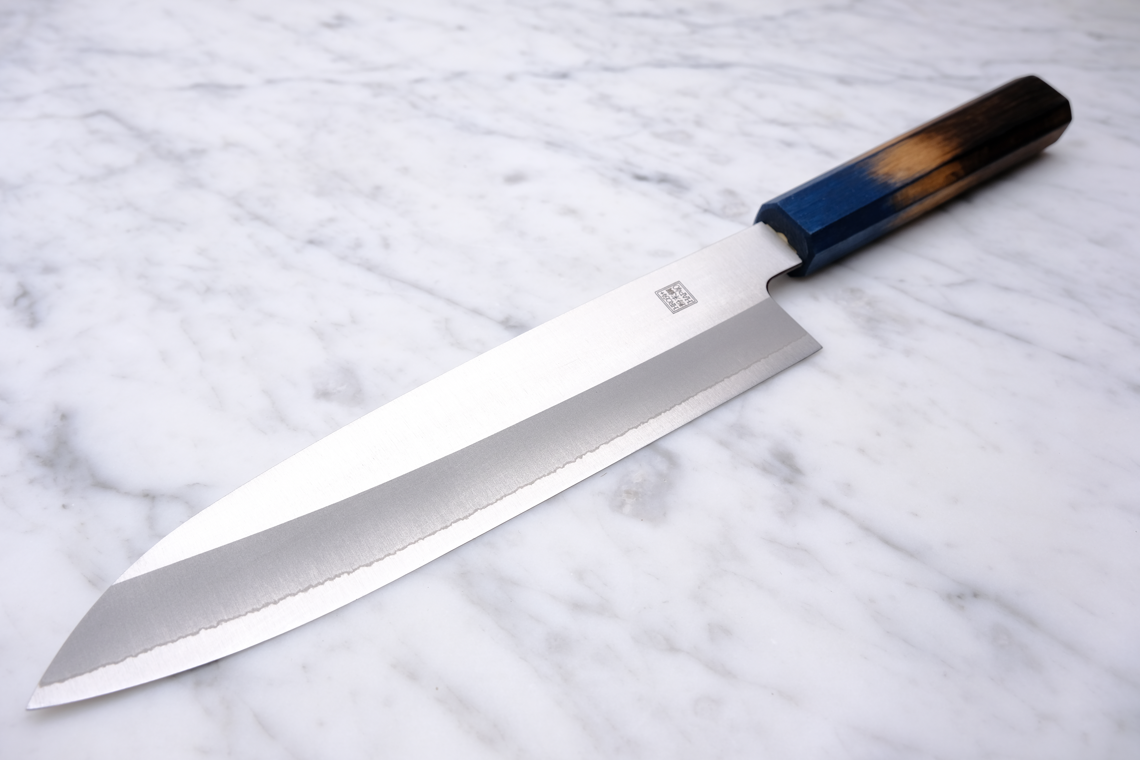 Anryu Tsushime 210mm. Gyuto blue #2