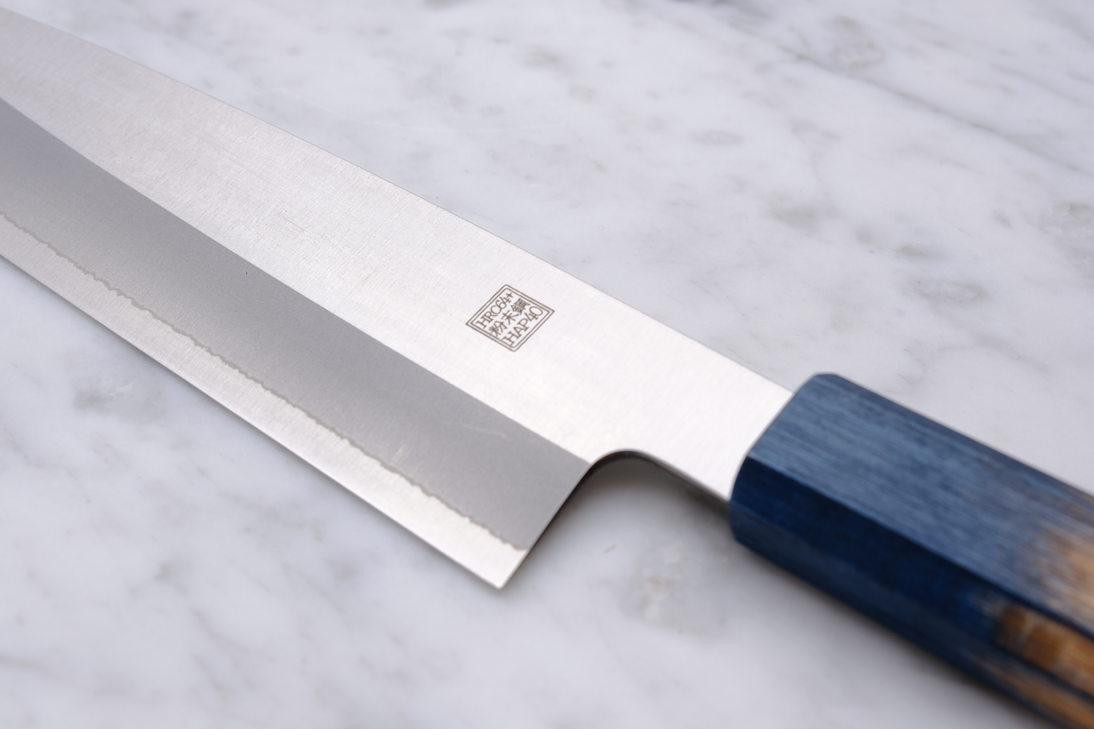 Anryu Tsushime 210mm. Gyuto blue #2