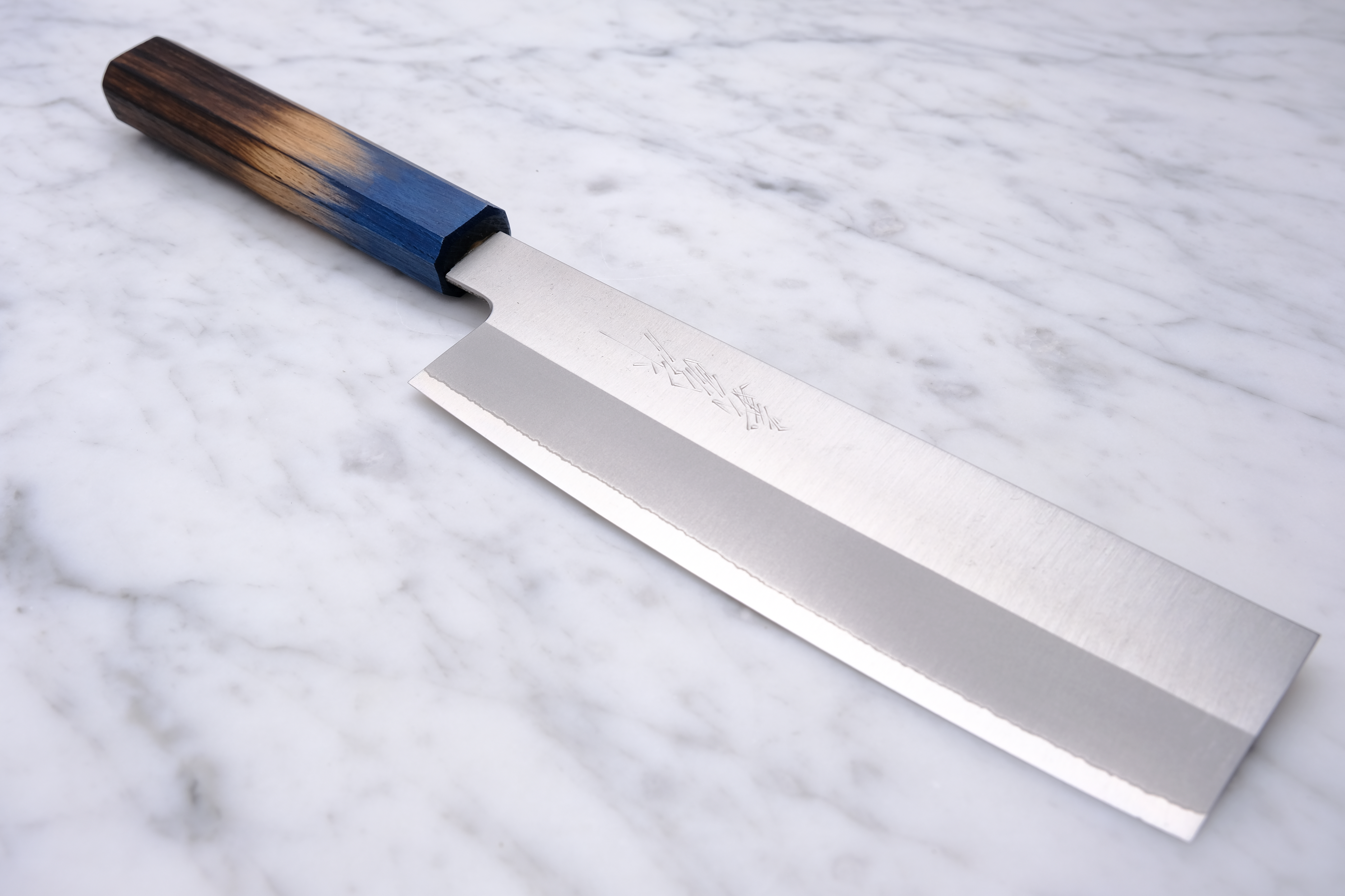 Anryu Tsushime 210mm. Gyuto blue #2