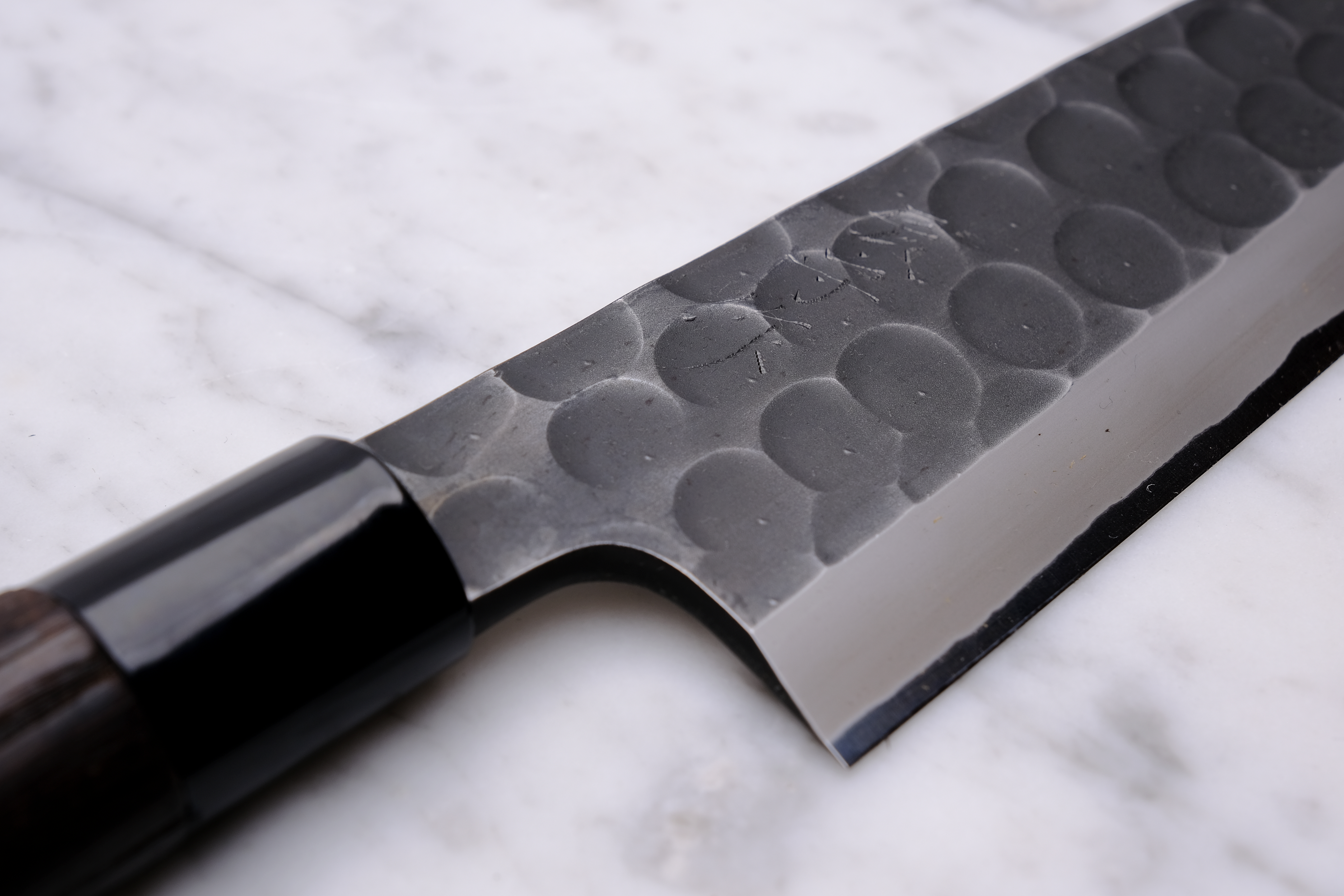 Yamatani Kurouchi Tsuchime 165mm Mioroshi Deba - Shirogami 2