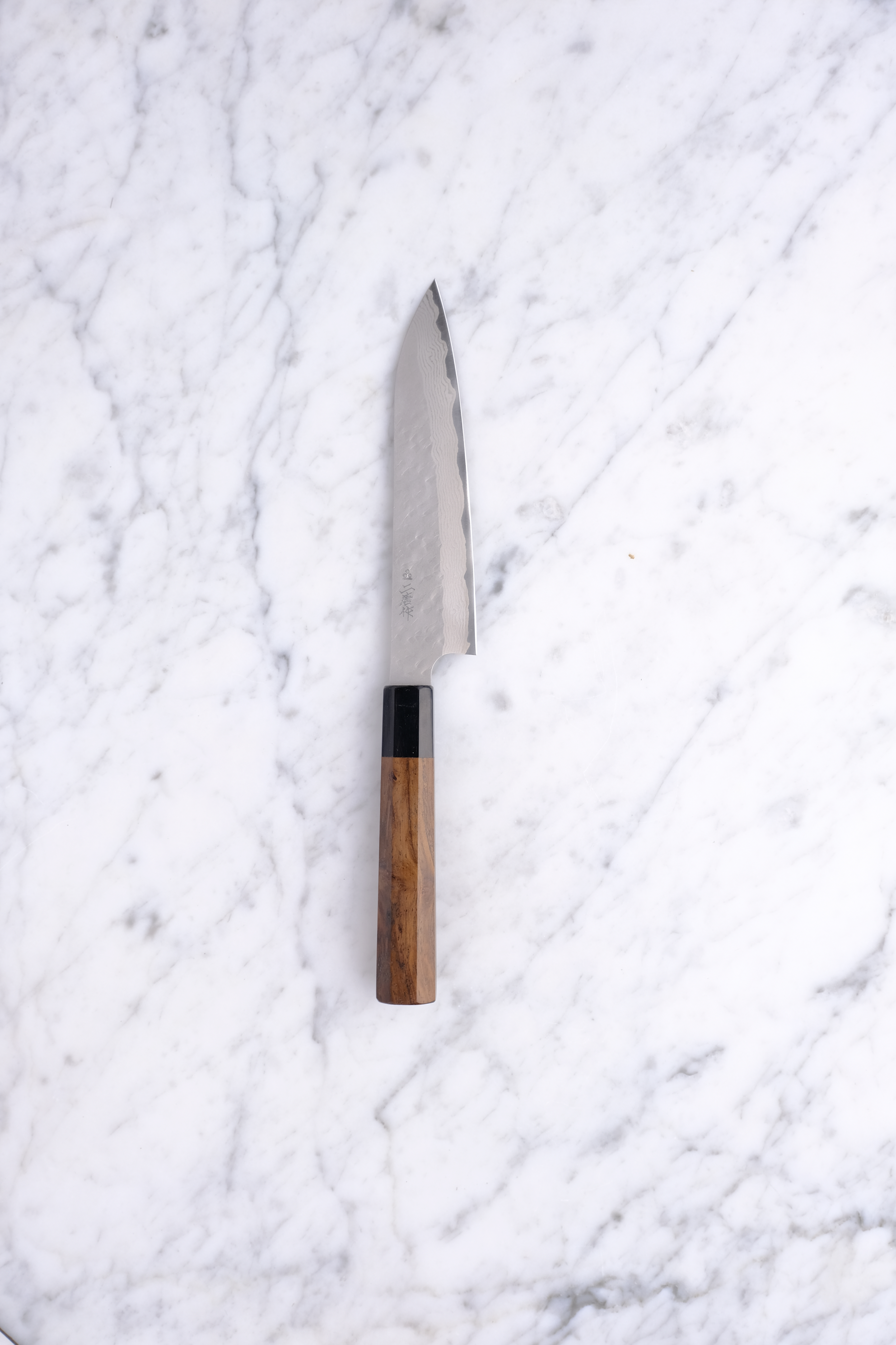 Nigara Hamono Migaki Damascus 150mm Petty - VG-10