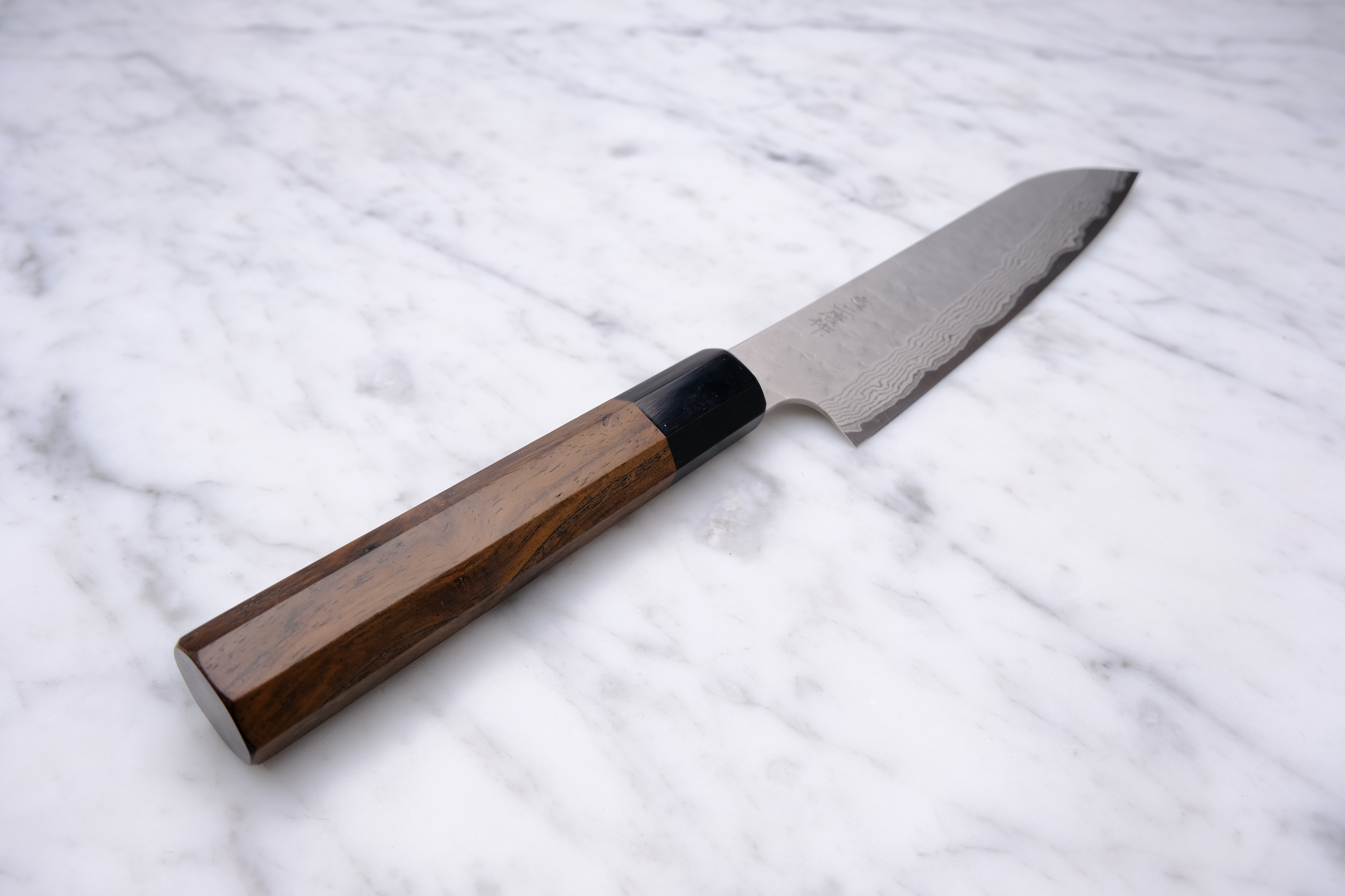 Nigara Hamono Migaki Damascus 150mm Petty - VG-10