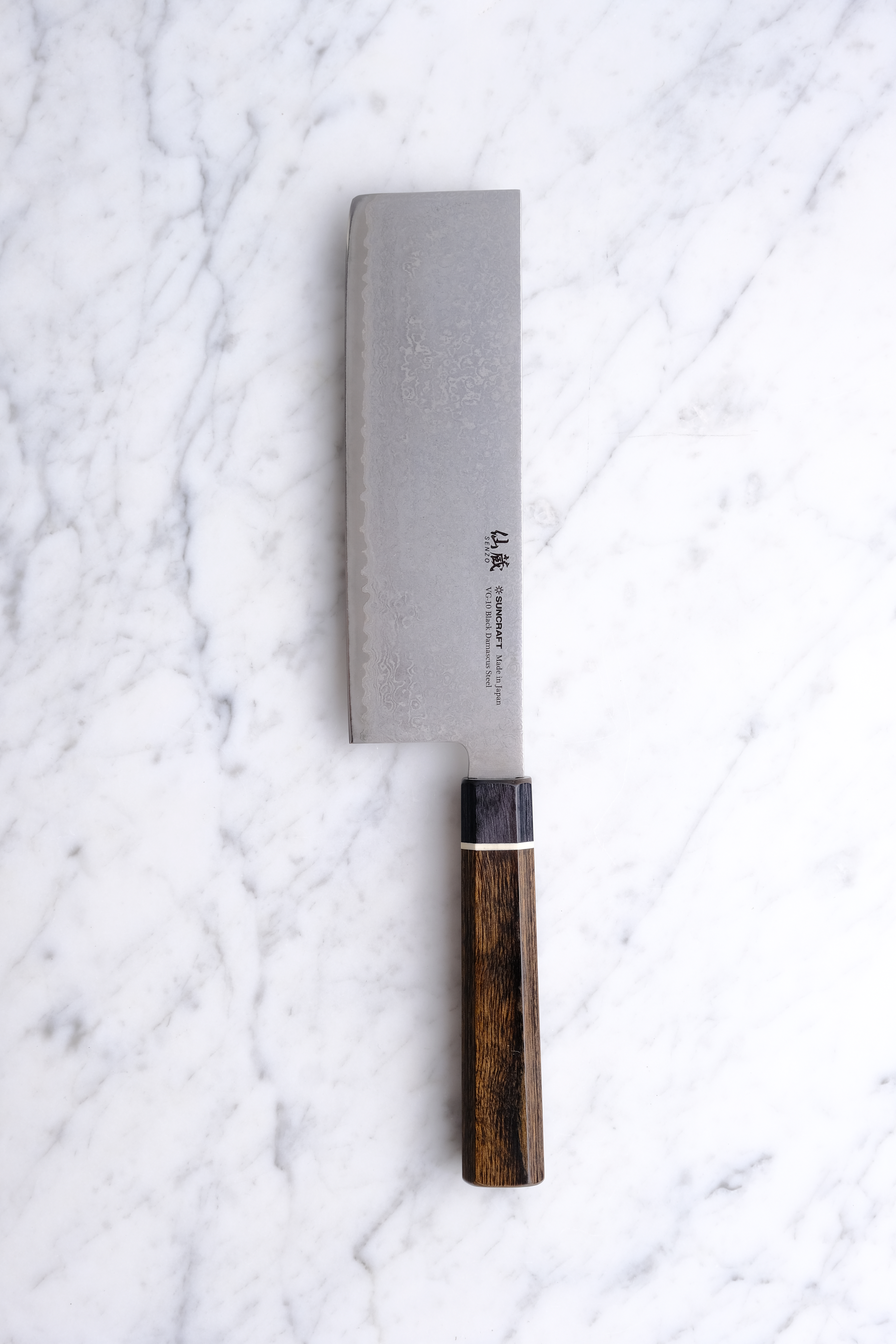 Suncraft Senzo Black - 170 mm Nakiri