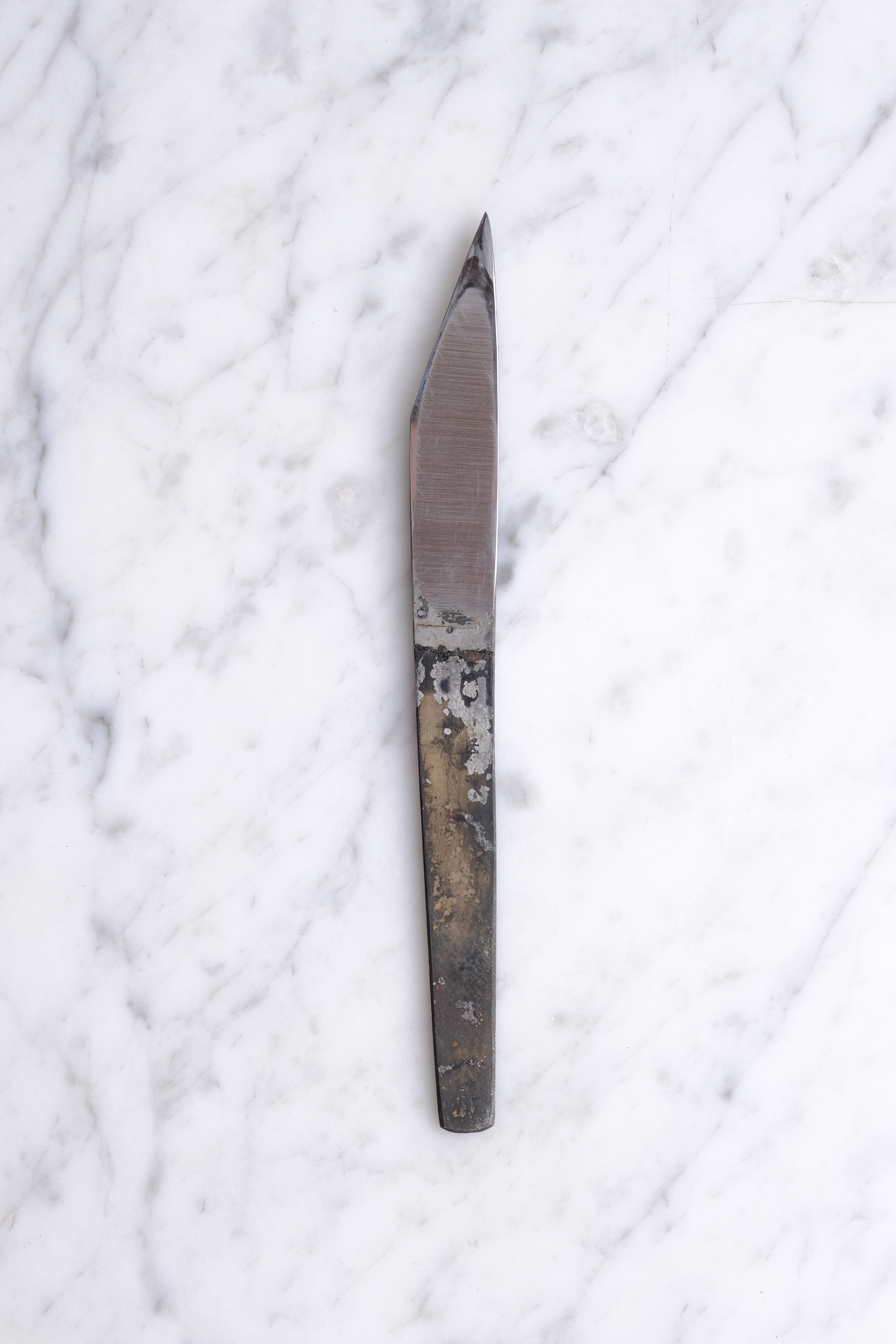 Shojiro Hasami Wrought Iron Shirogami 2 - 120 mm Kiridashi