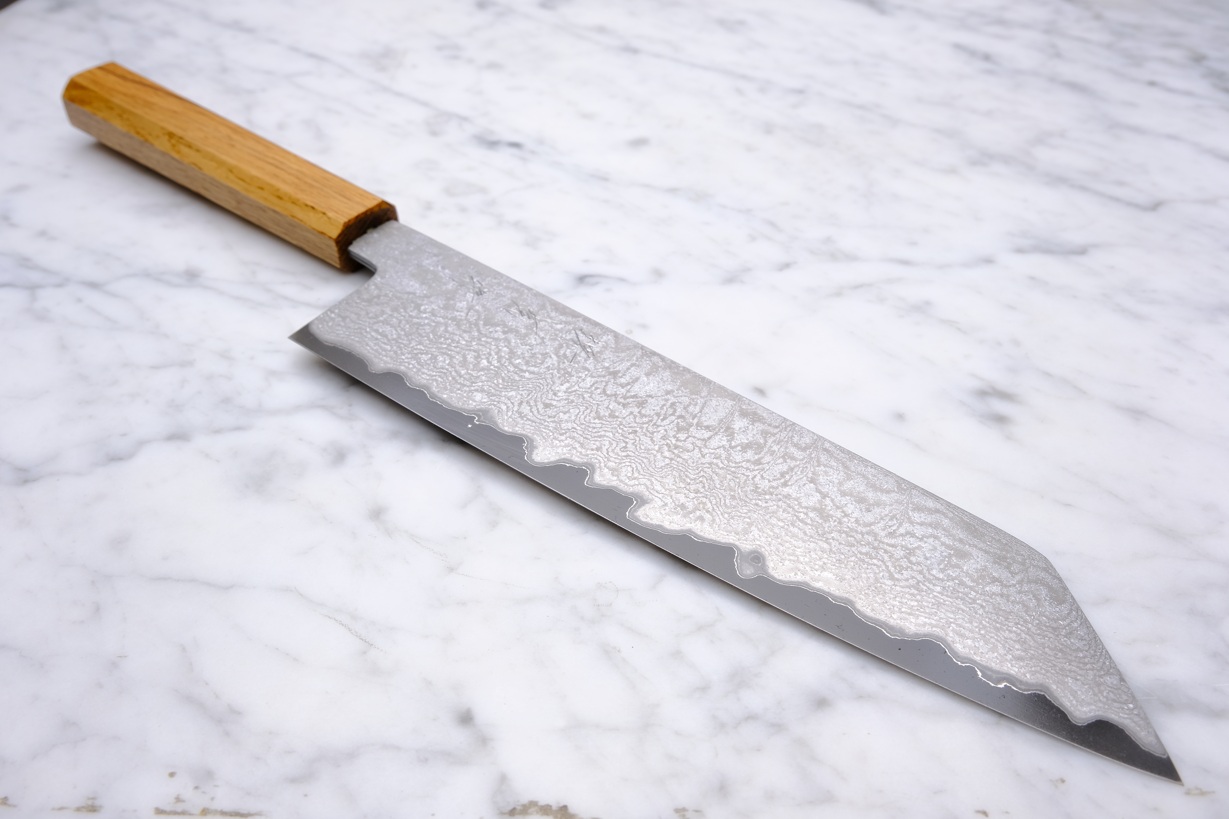 Sakai Kikumori Yogiri Aogami Super - 225mm Kiritsuke Gyuto