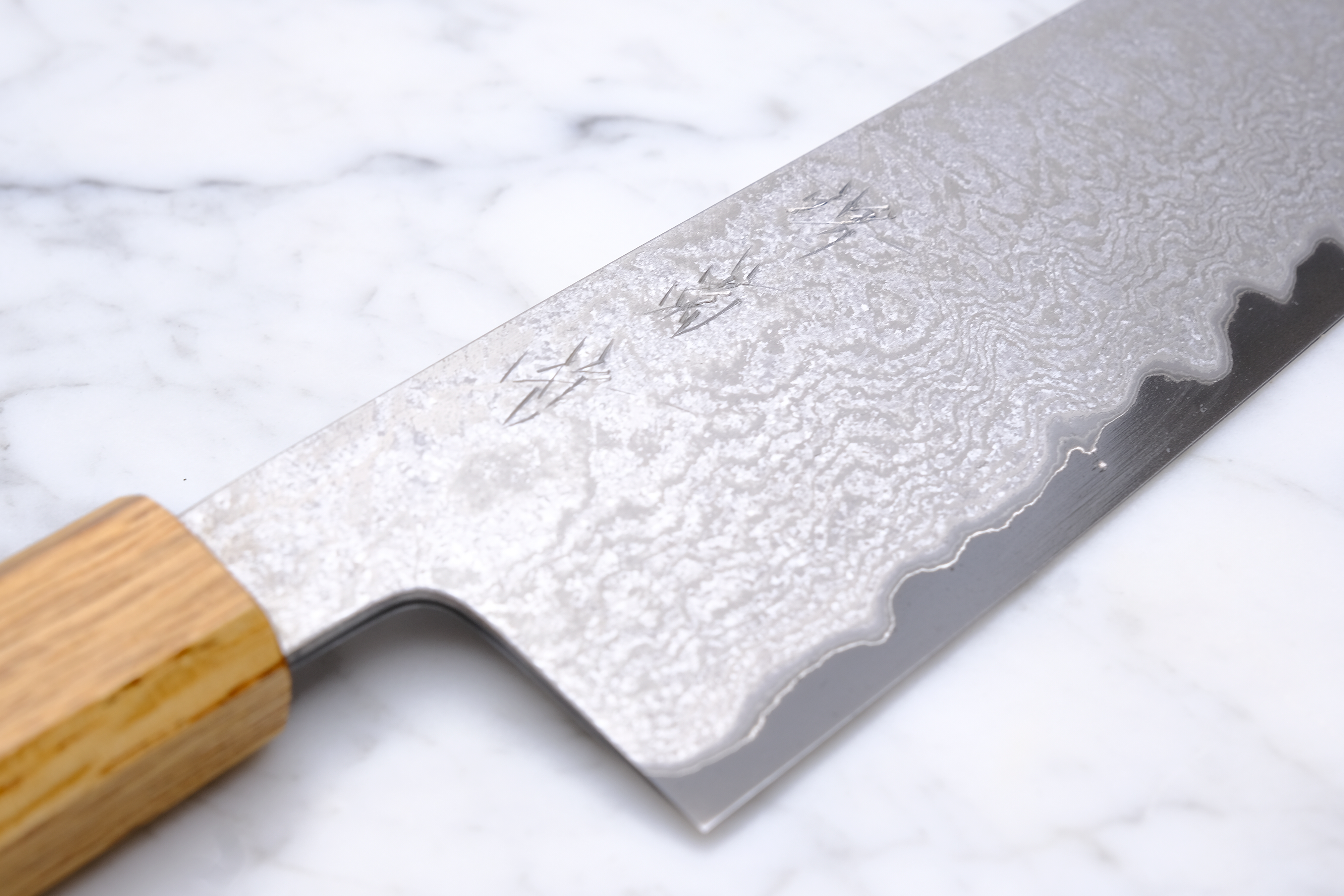 Sakai Kikumori Yogiri Aogami Super - 225mm Kiritsuke Gyuto