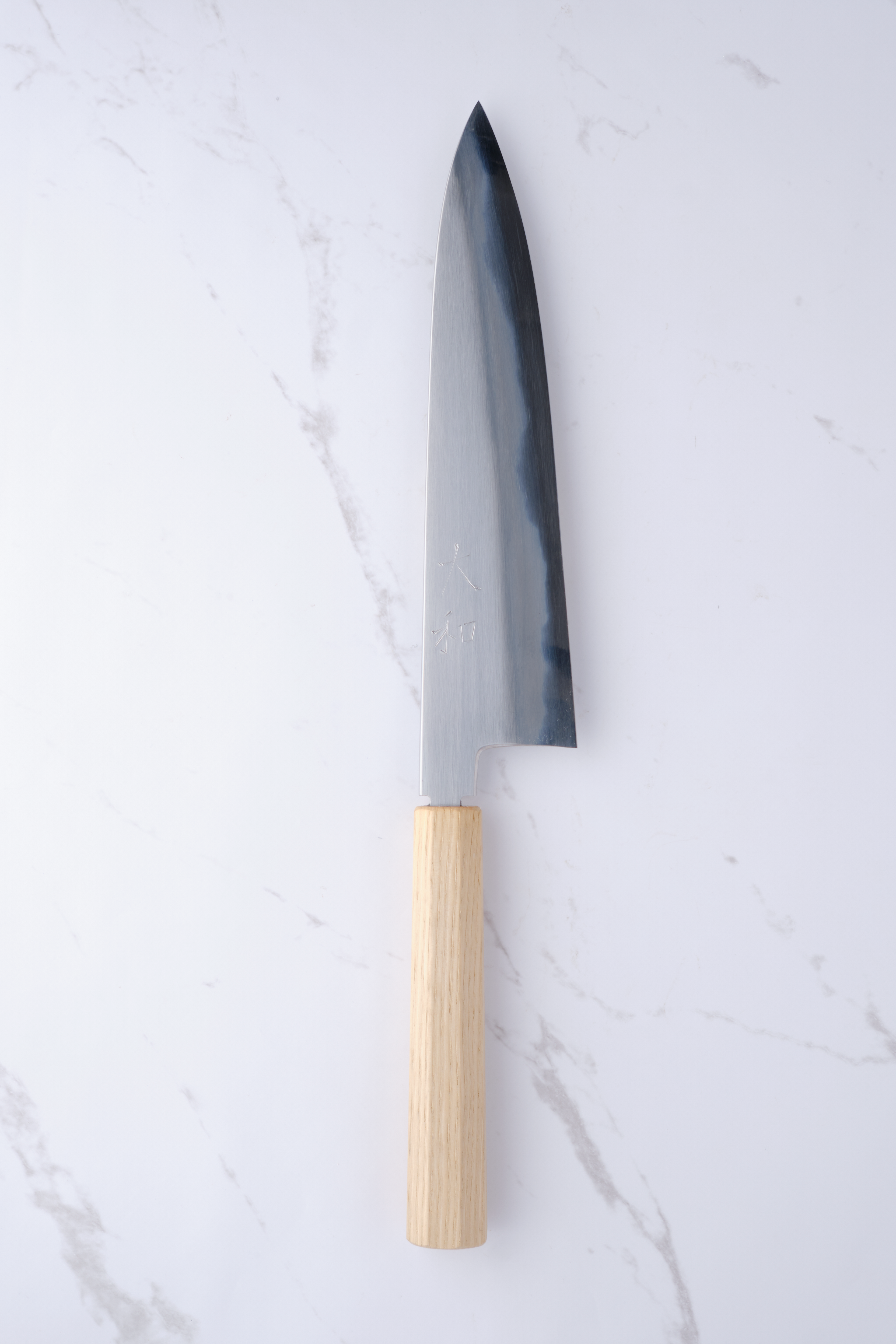 Yamato 'Kon-Gou' 210mm Gyuto White #2 - Chestnut