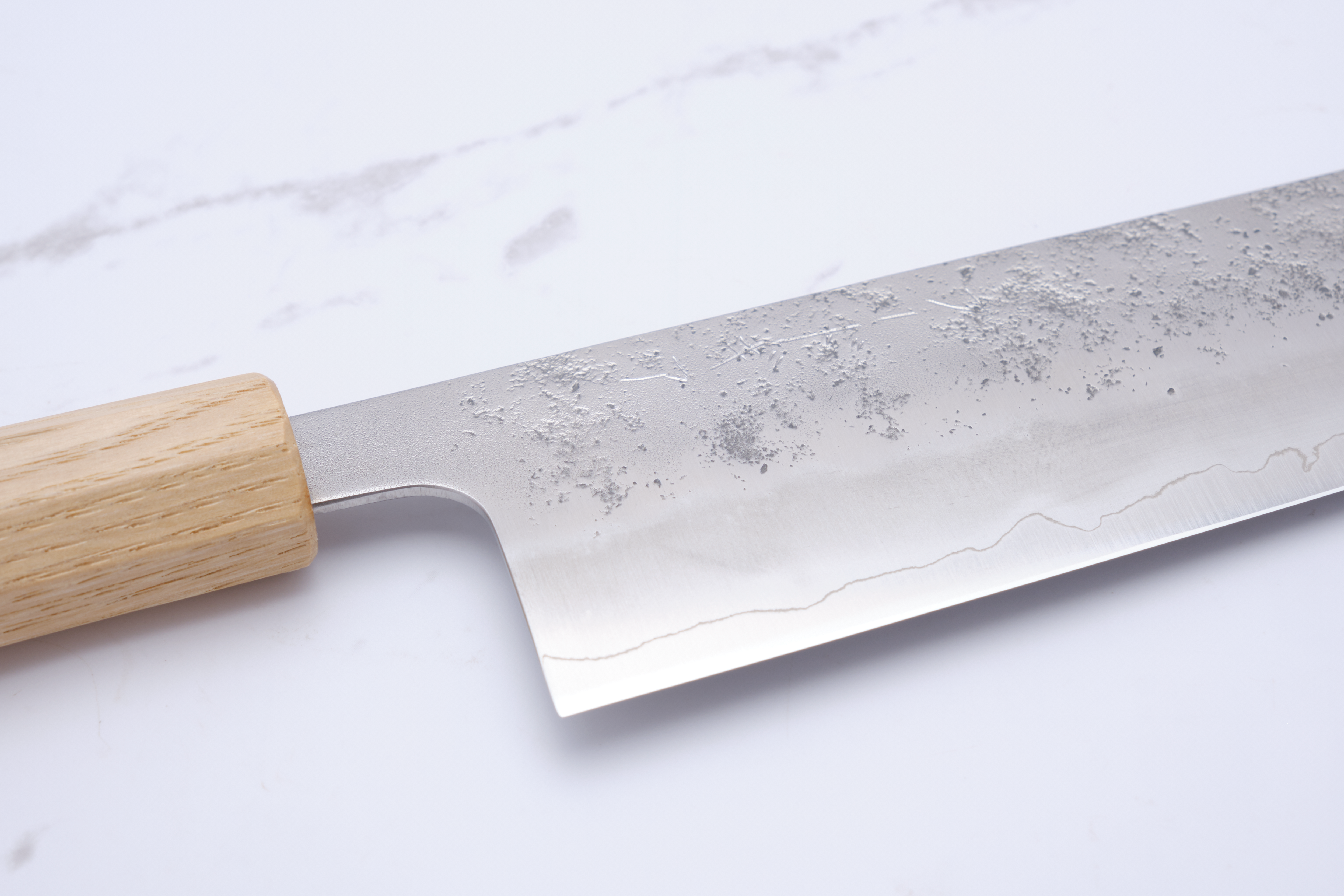 Foodgear Hamono K-Tip Gyuto 240mm Gin3 - Chestnut