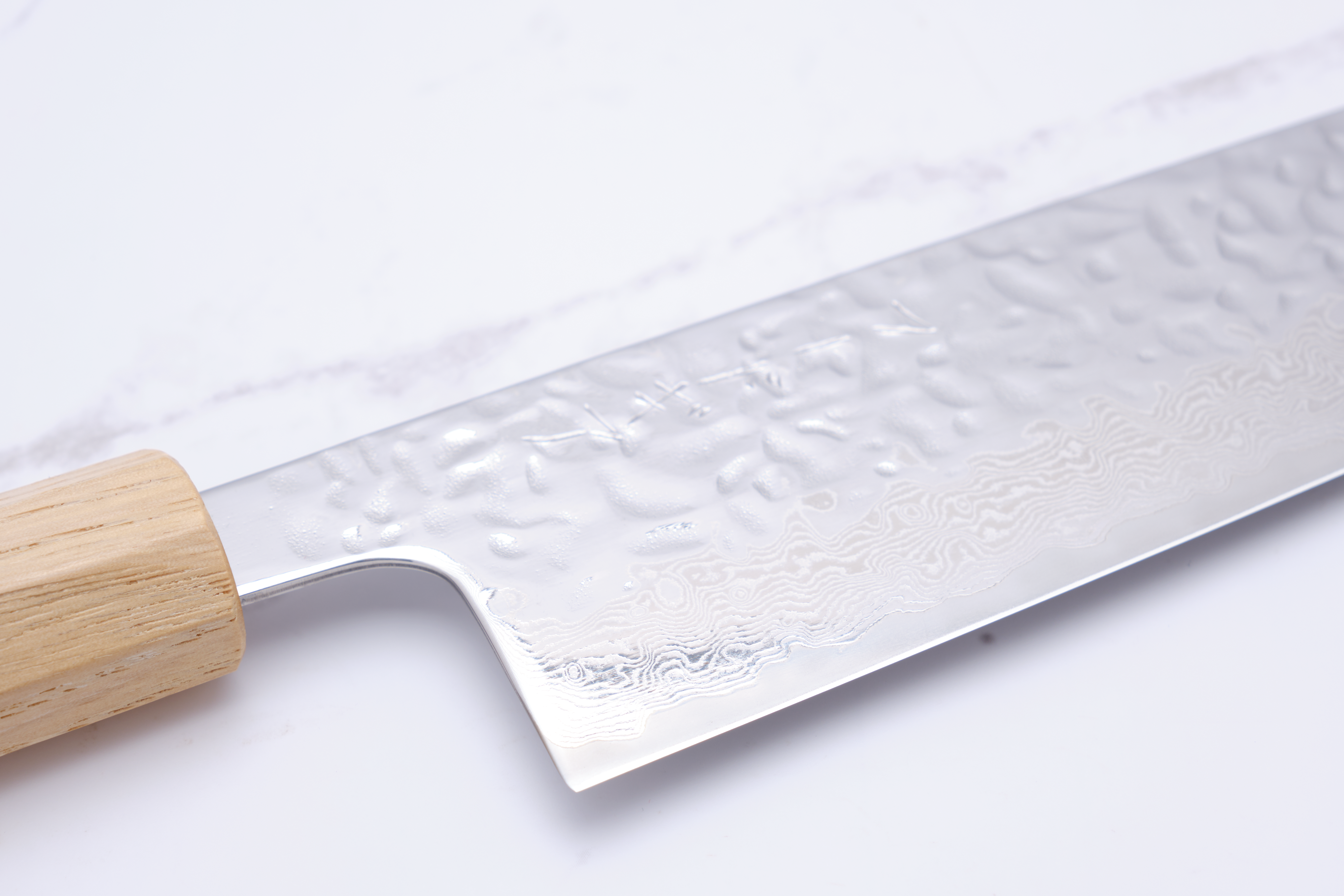 Foodgear Hamono K-Tip Gyuto 210mm AUS-10 - Chestnut