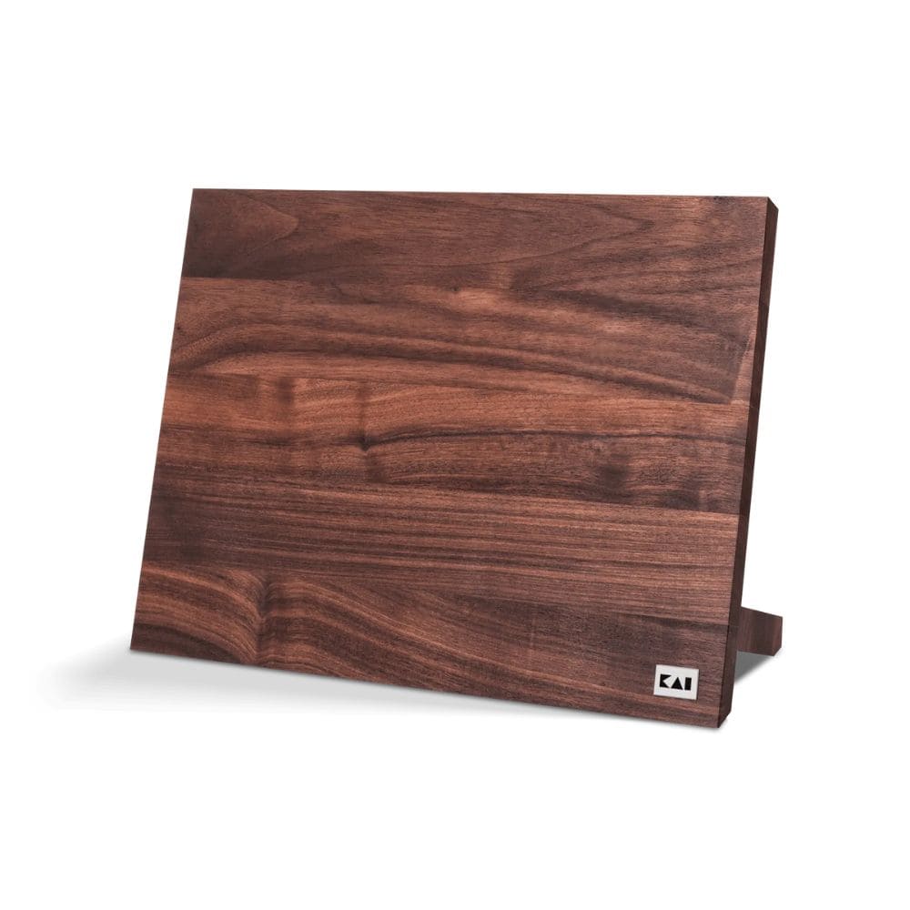KAI Magnetischer Messerblock aus amerikanischem Nussbaum