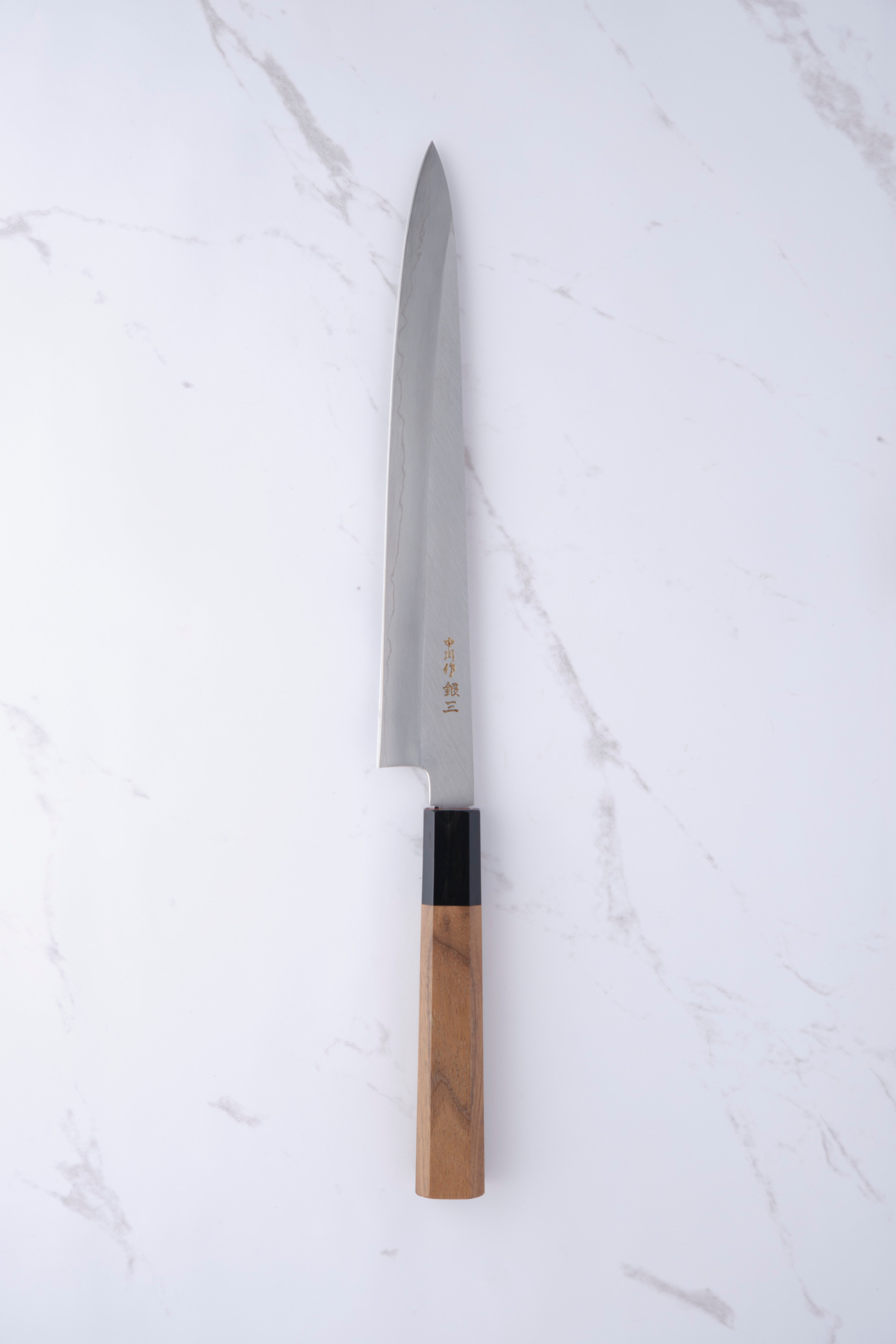 Satoshi Nakagawa 240mm Sujihiki Gin-3