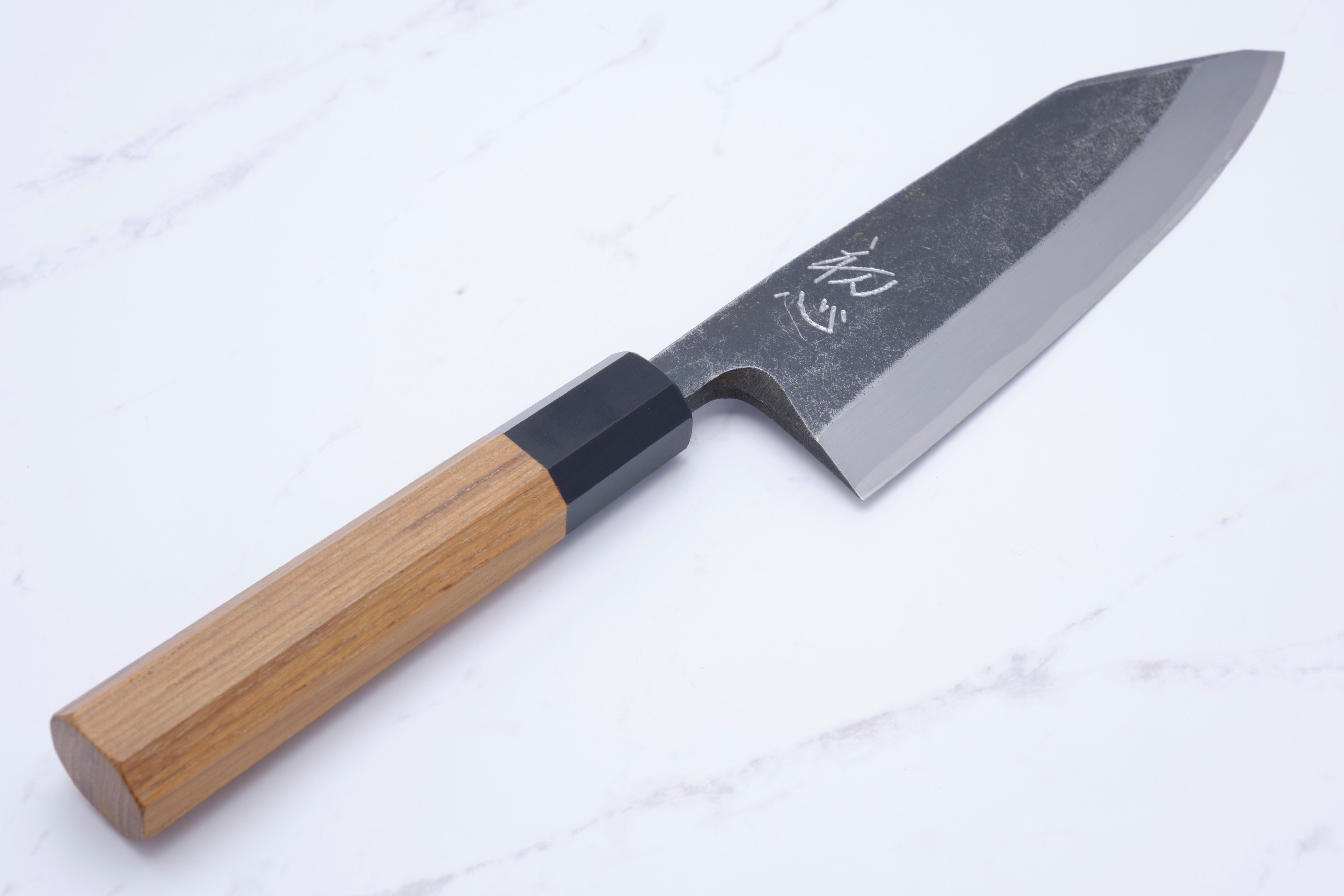 Hatsukokoro Shiragasi 165mm Kiritsuke Deba Aogami-2