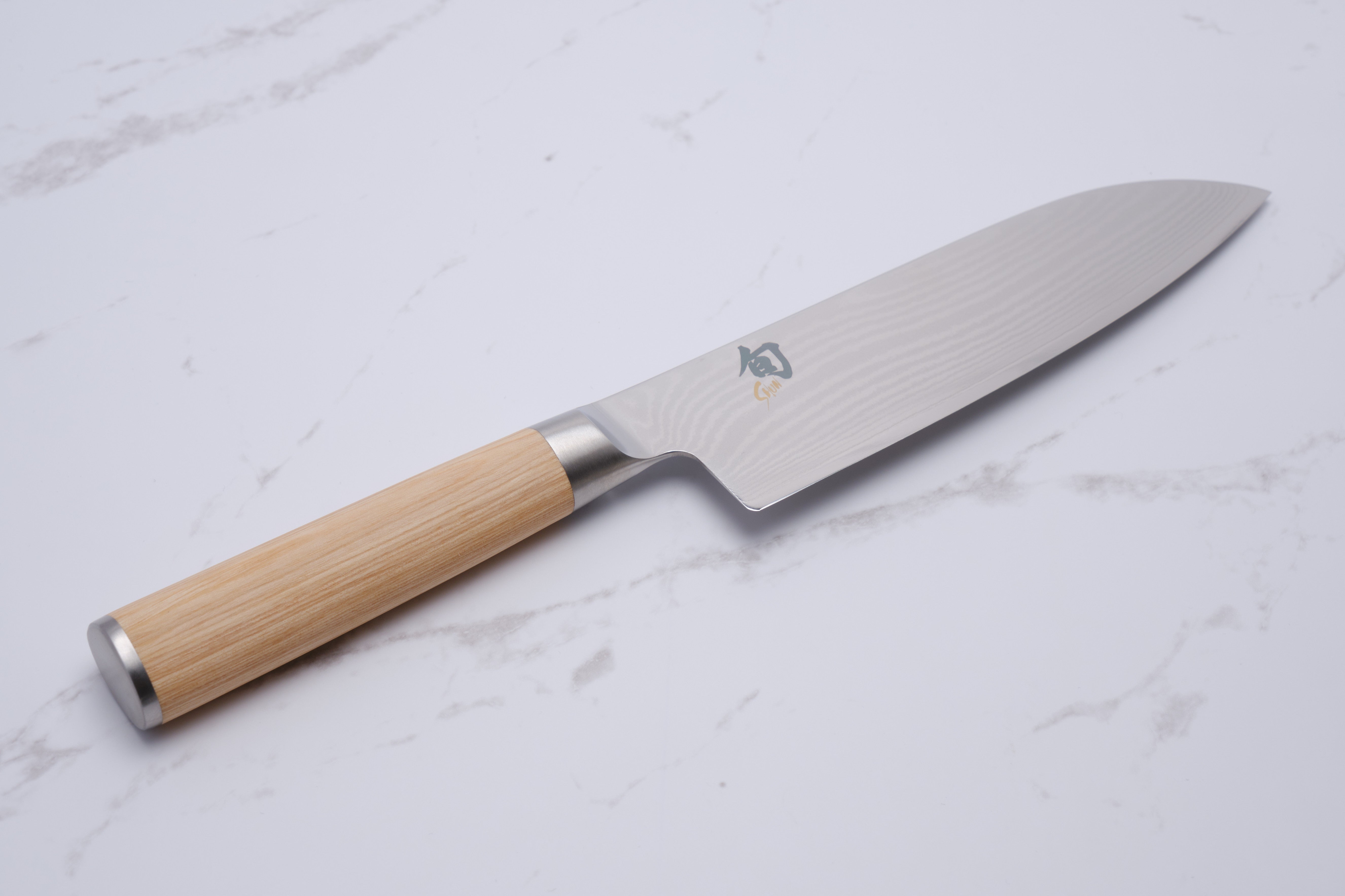 Shun Classic 180 mm Santoku – Weiß