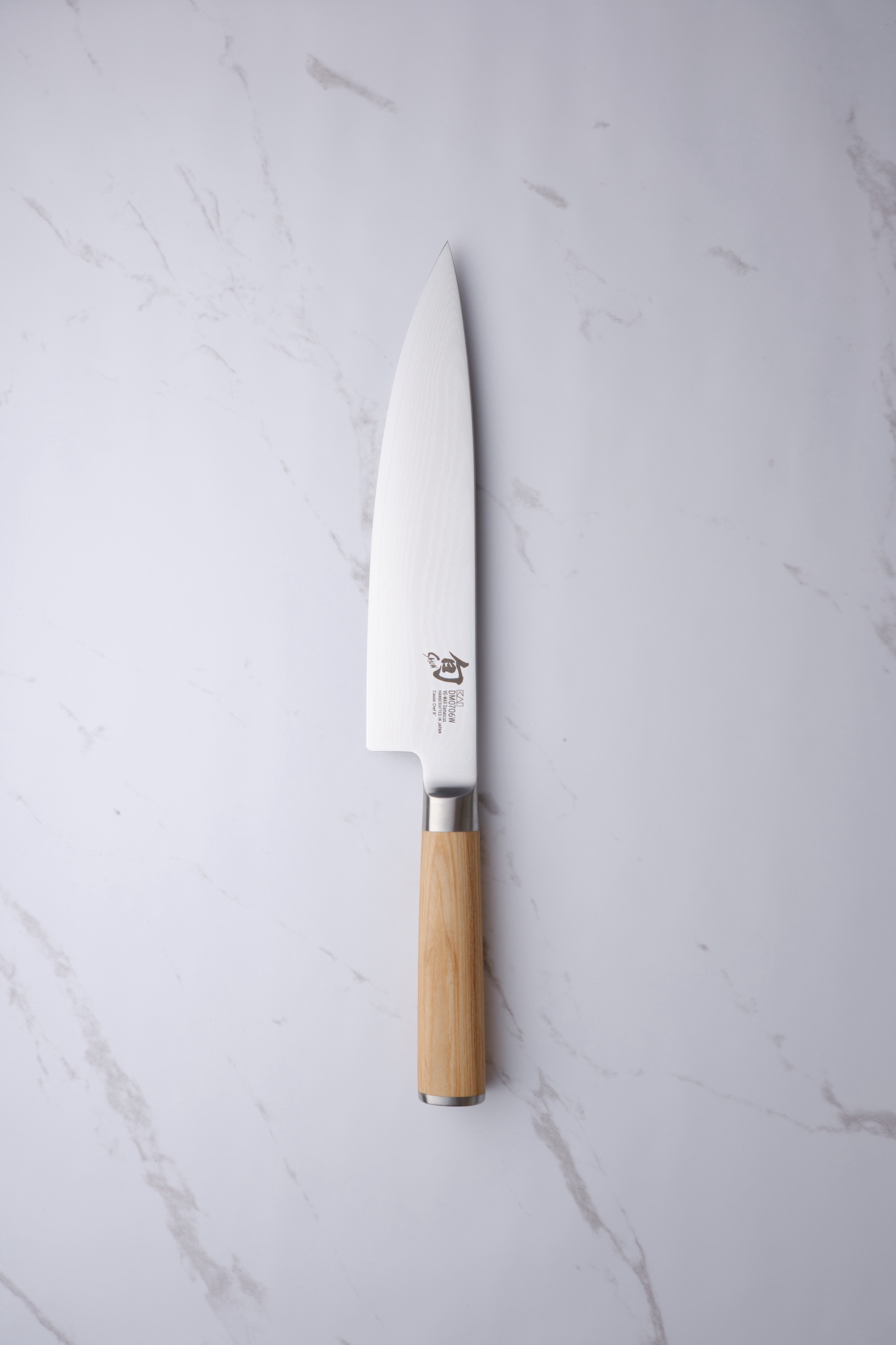 Shun Classic 200 mm Kochmesser – Weiß