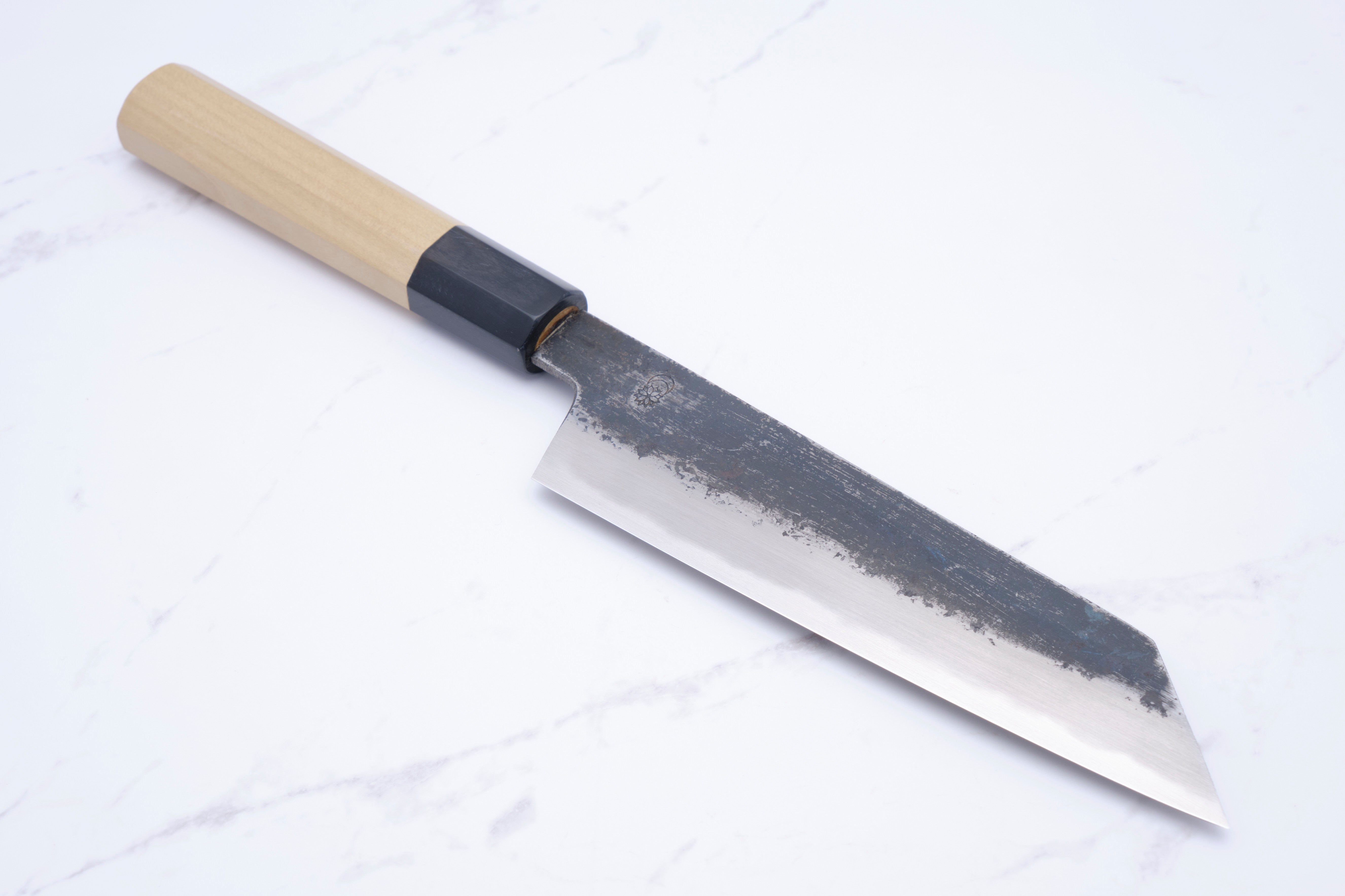Sakai Kikumori Kikuzuki KU Weiß 2 Bunka 180mm.