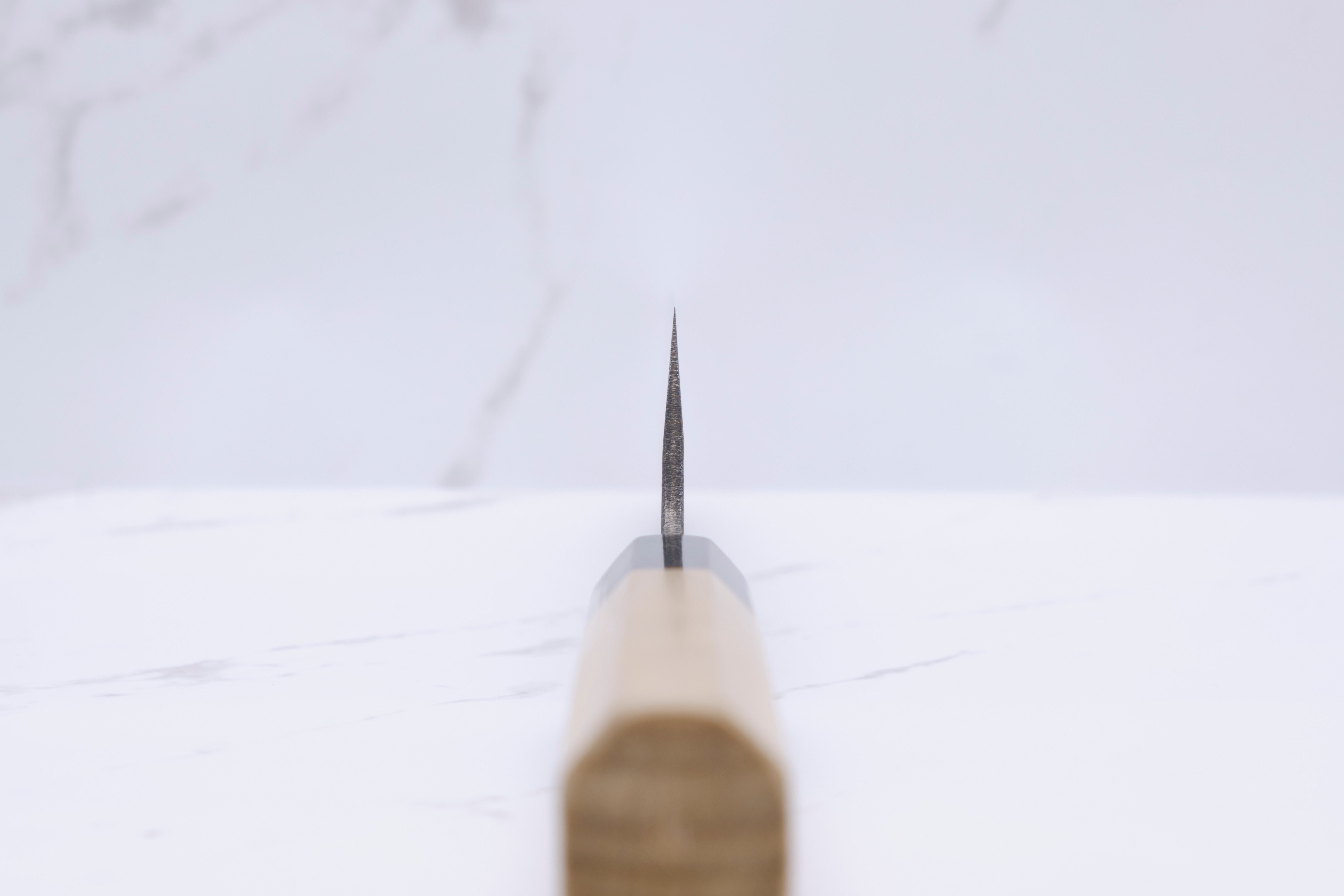 Sakai Kikumori Kikuzuki KU Weiß 2 Bunka 180mm.