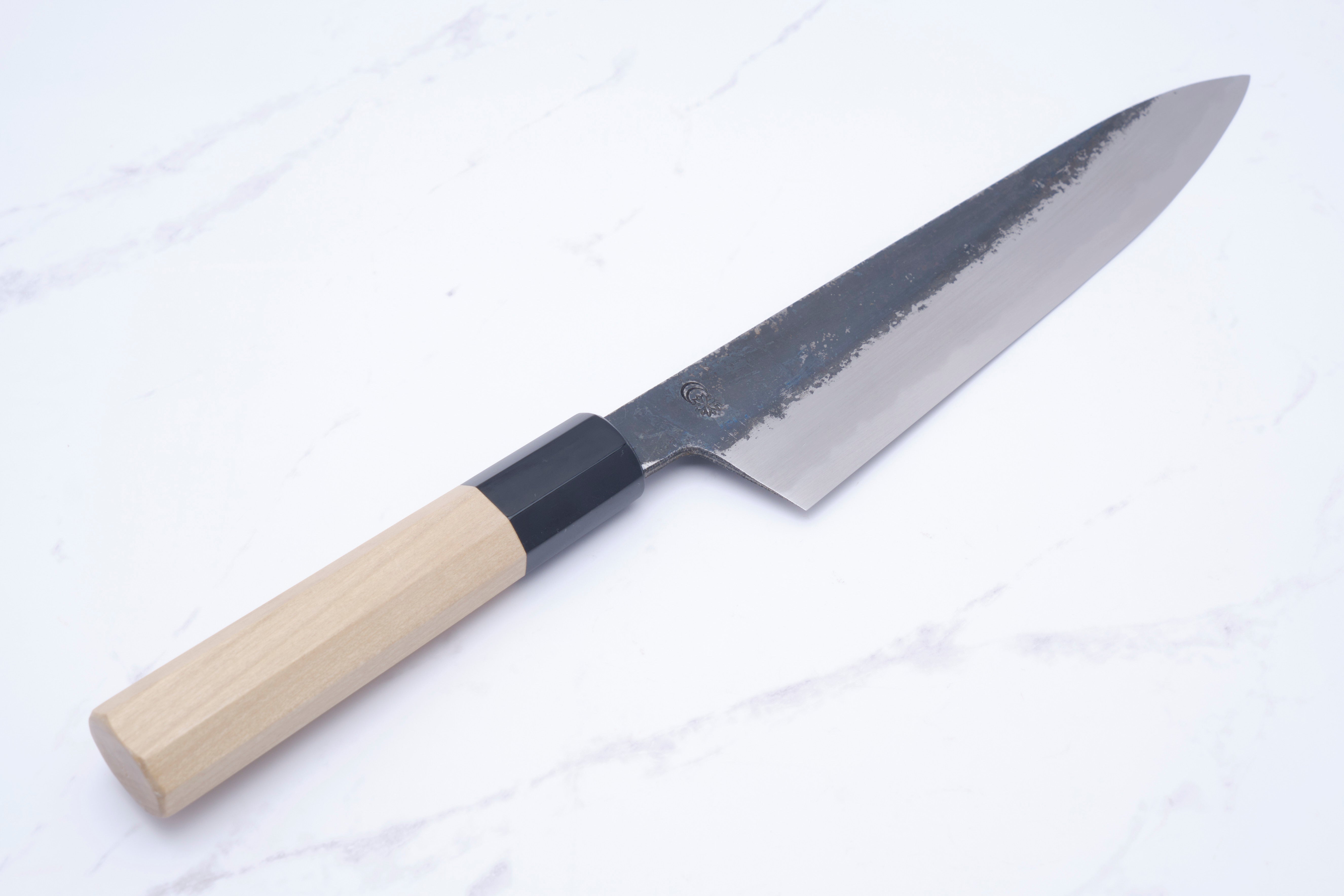 Sakai Kikumori Kikuzuki KU Weiß 2 Gyuto 210mm.