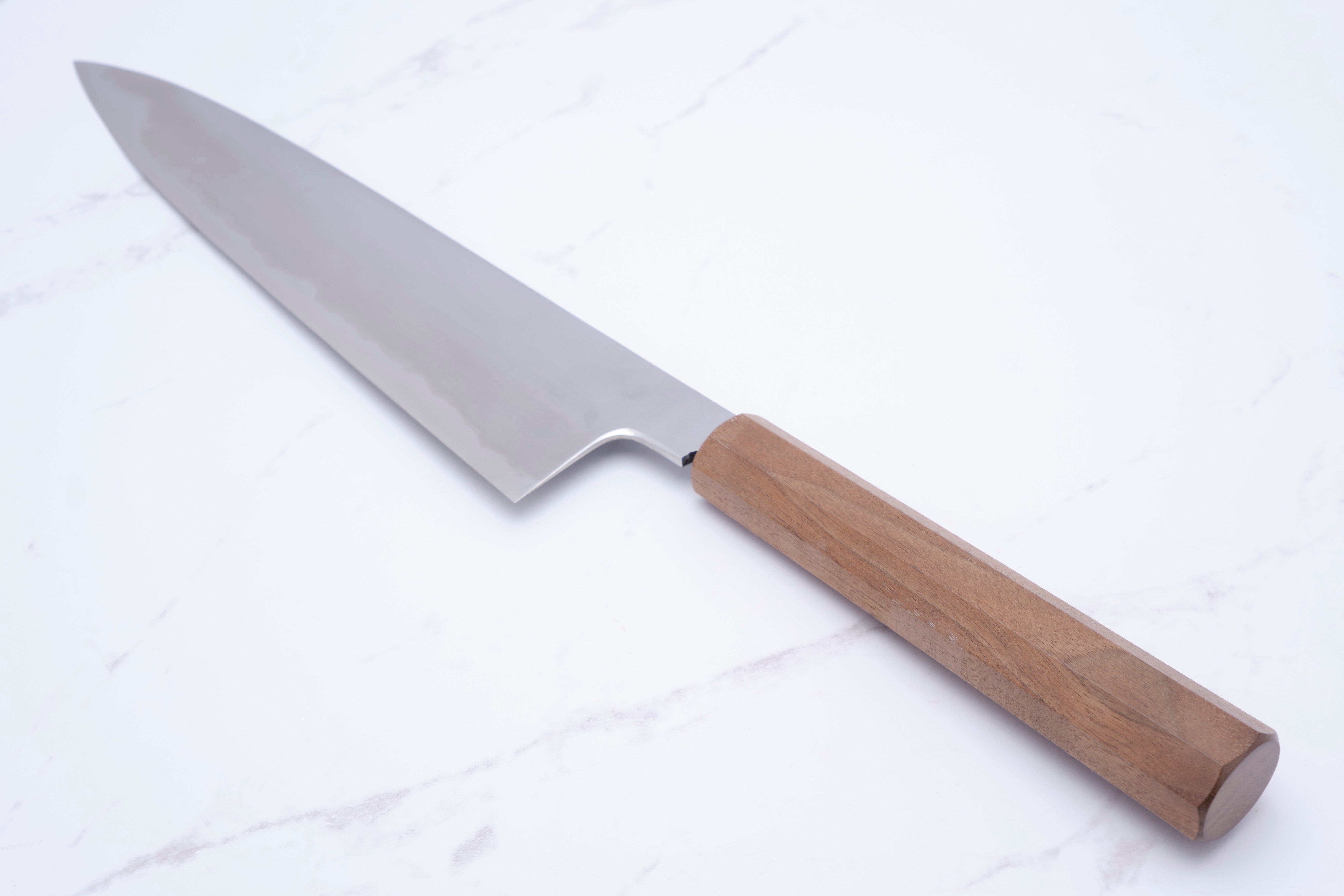 Konosuke WT 225mm Gyuto Shirogami 2 - Walnut