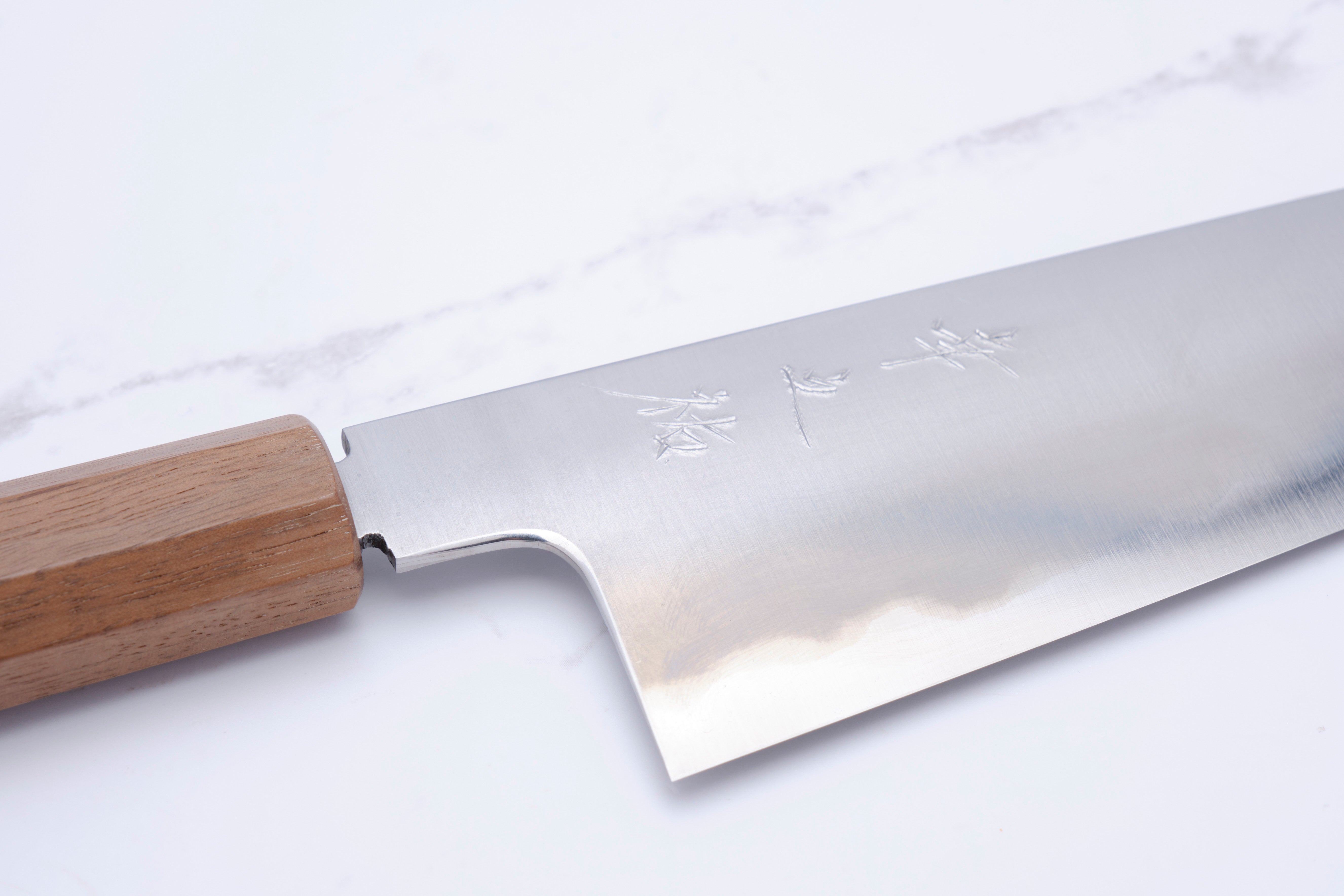 Konosuke WT 225mm Gyuto Shirogami 2 - Walnut