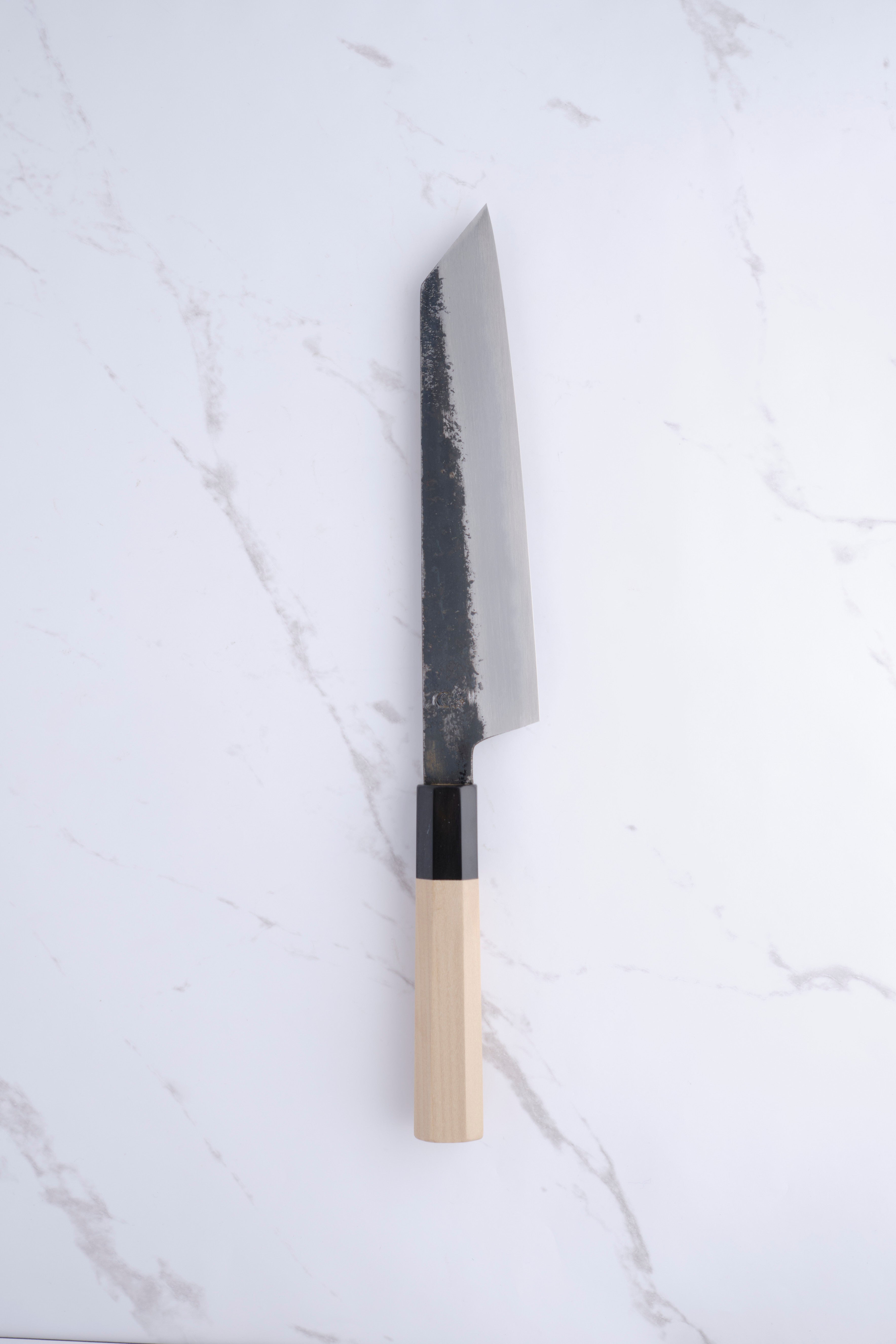 Sakai Kikumori Kikuzuki KU White 2 Kiritsuke Gyuto 240mm.