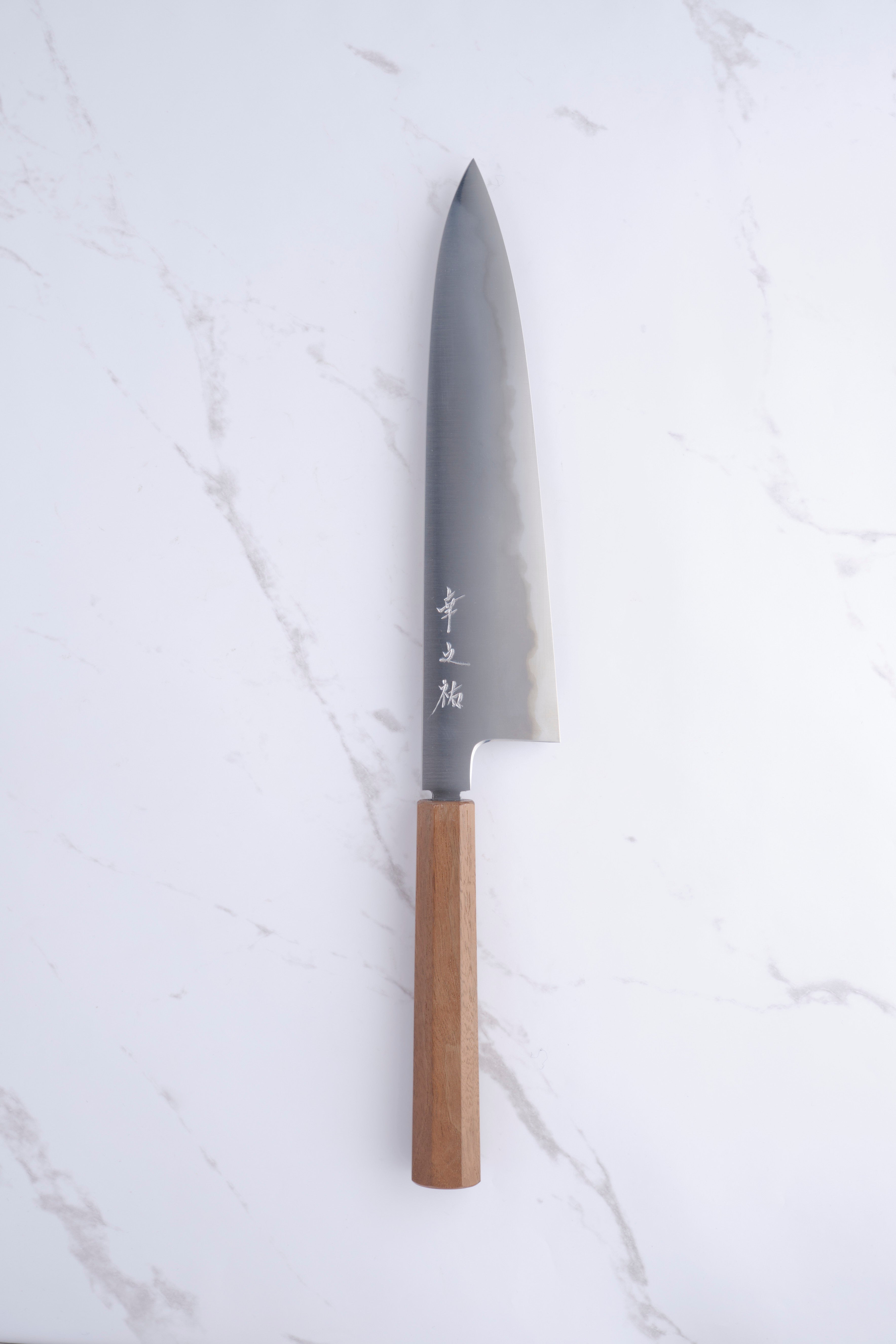 Konosuke WT 225mm Gyuto Shirogami 2 - Walnut