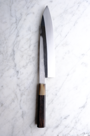 Sakai Kikumori Togashi Mizu-Honyaki Aogami #1 - 240 mm Gyuto #2