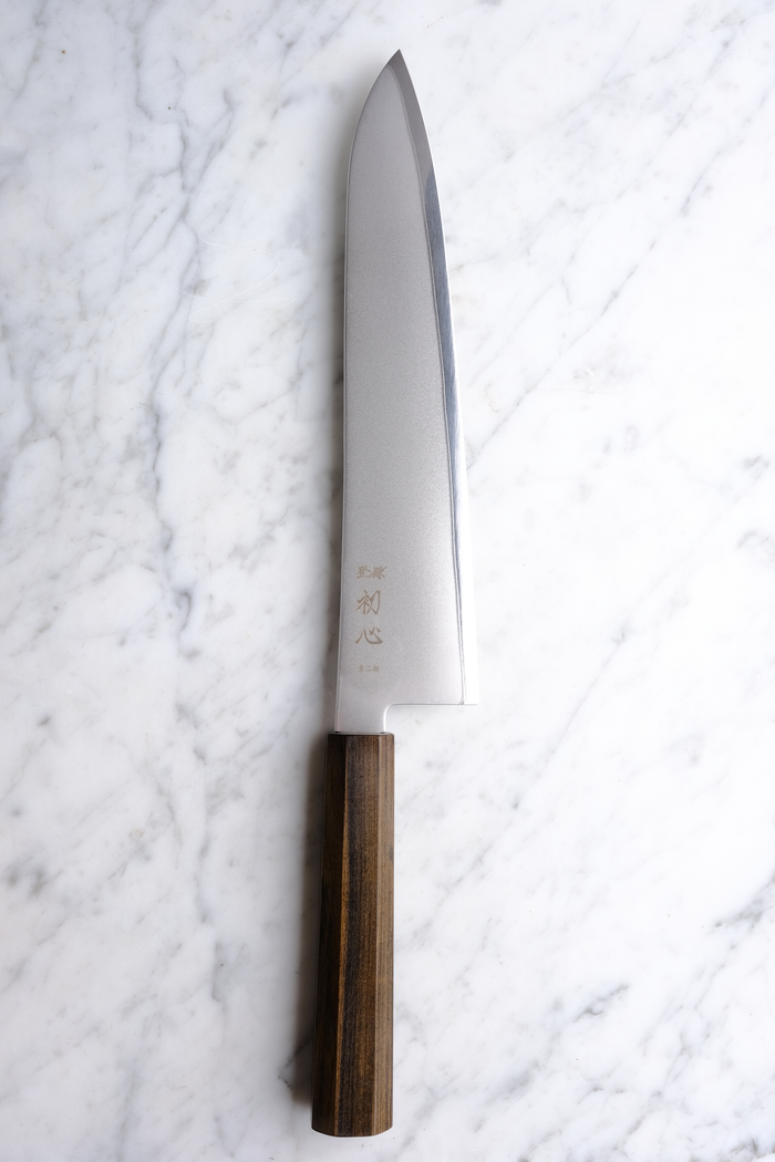 Hatsukokoro Kajin Aogami #2 - 240 mm Gyuto